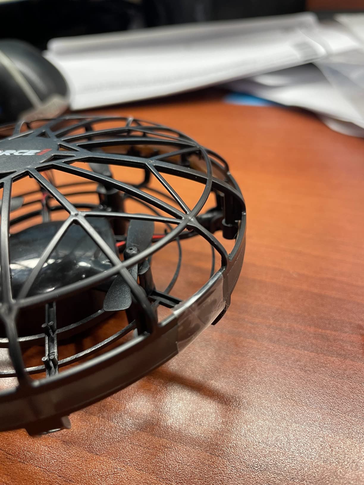 Force1 Scoot Hand Operated Drone for Kids or Adults - Hands Free Motion Sensor Mini Drones, Easy LED Indoor Rechargeable UFO Toy Flying Orb Ball Drone Toys for Boys and Girls (Blue) customer photo 1