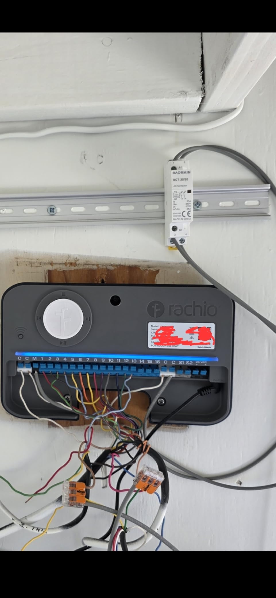 Rachio WiFi Smart Sprinkler Controller (8-Zone Irrigation Remote Control) - App-Based Scheduling, Local Weather Intelligence, Rain Skips, Easy DIY Install customer photo 2