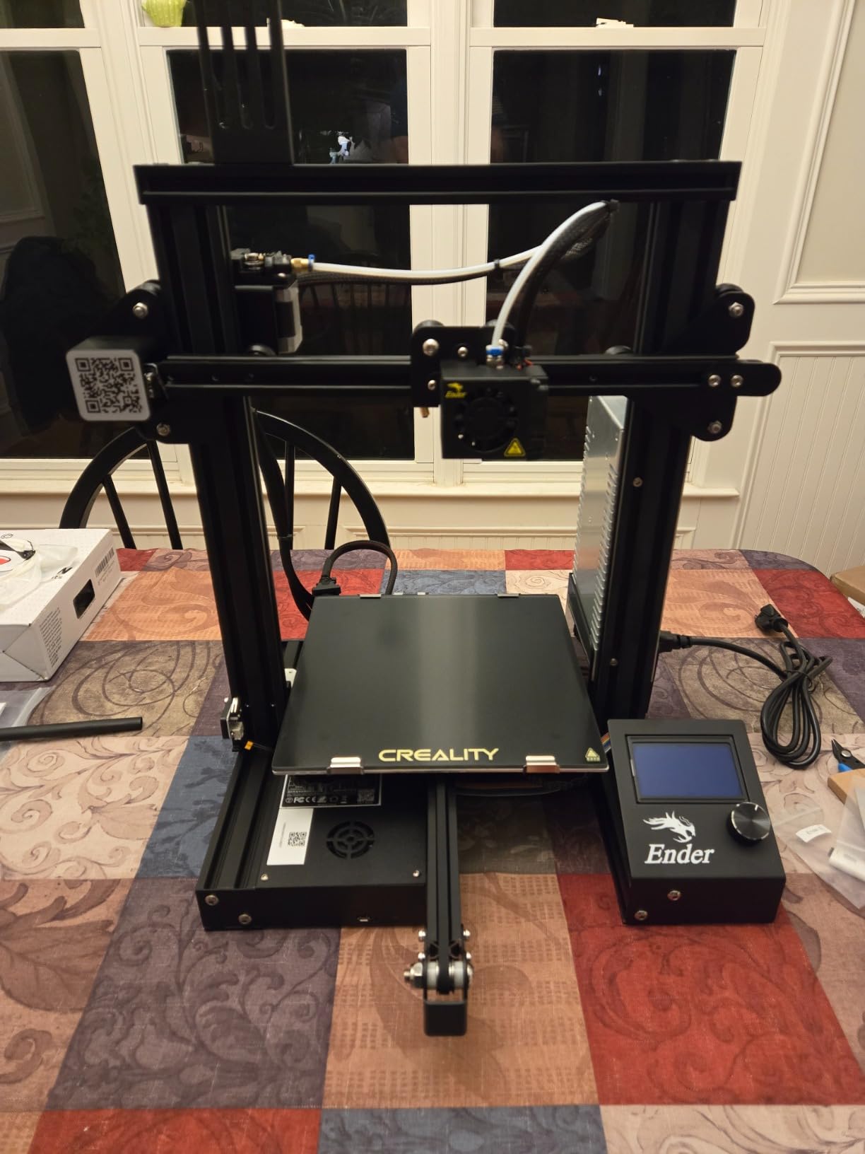 Creality Ender 3 V3 SE 3D Printer, 250mm/s Printing Speed DIY 3D Printers with CR Touch Auto Leveling, Sprite Direct Extruder Auto-Load Filament Dual Z-axis Y-axis, Printing Size 8.66x8.66x9.84 inch customer photo 1