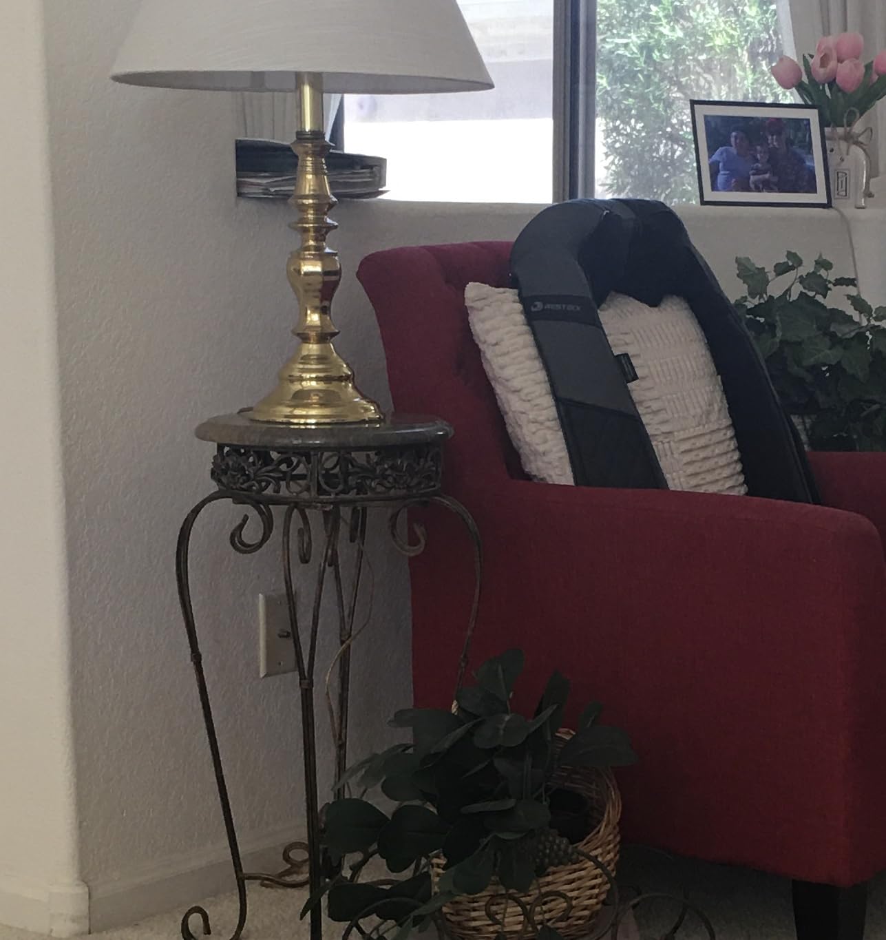 RESTECK Massagers for Neck and Back with Heat - Deep Tissue 3D Kneading Pillow, Electric Shiatsu Shoulder Massage, Foot, Legs, Body - Relieve Muscle Pain customer photo 2