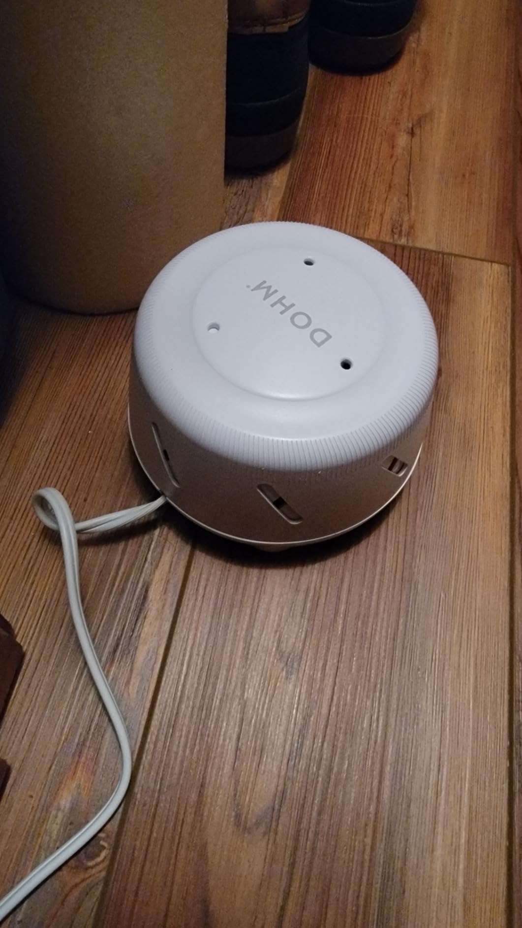 Yogasleep Dohm UNO White Noise Sound Machine (White) With Real Fan Inside for Non-Looping White Noise, For Travel, Office Privacy, Meditation, Sleep Aid For Adults & Baby, Registry Gift customer photo 2