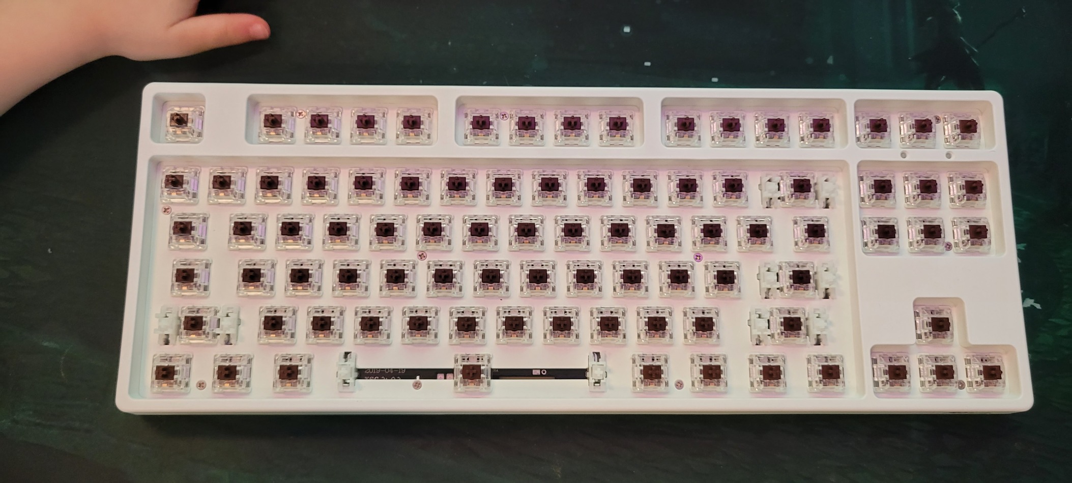 RK ROYAL KLUDGE RK87 Sink87G RGB 80% Mechanical Keyboard, Wireless 2.4G Tenkeyless Mechanical Keyboard with Programmable Software, 87 Keys, Tactile Brown Switches customer photo 2