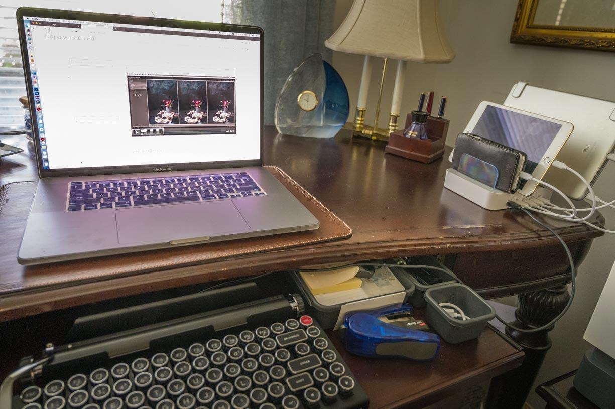 MSTJRY Charging Station for Multiple Devices: 5 Port Multi USB-A Charger Stations Multi-Device Organizer Charging Dock Designed for iPhone iPad Cell Phone Tablets (7 Short Cables Included) customer photo 1