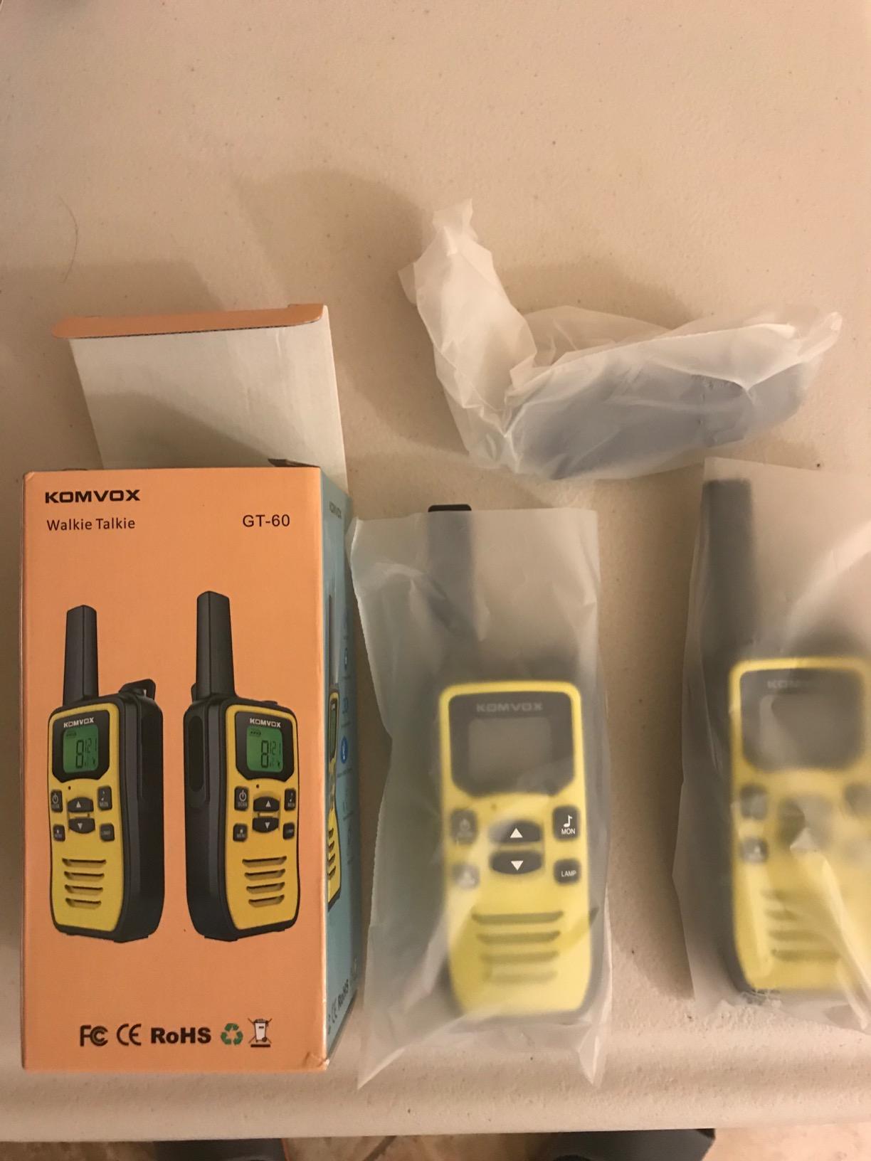 Profressional Walkie Talkies for Adults, Rechargeable Two Way Radios Long Range, 36 Channels 2 Way Emergency Radio with NOAA Weather Alert, Survival Gear for Camping Hunting Hiking customer photo 1