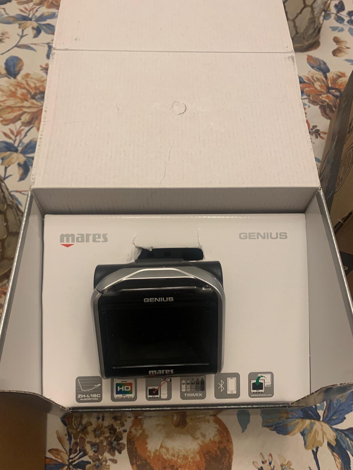 Mares Genius Air Integrated Computer customer photo 1