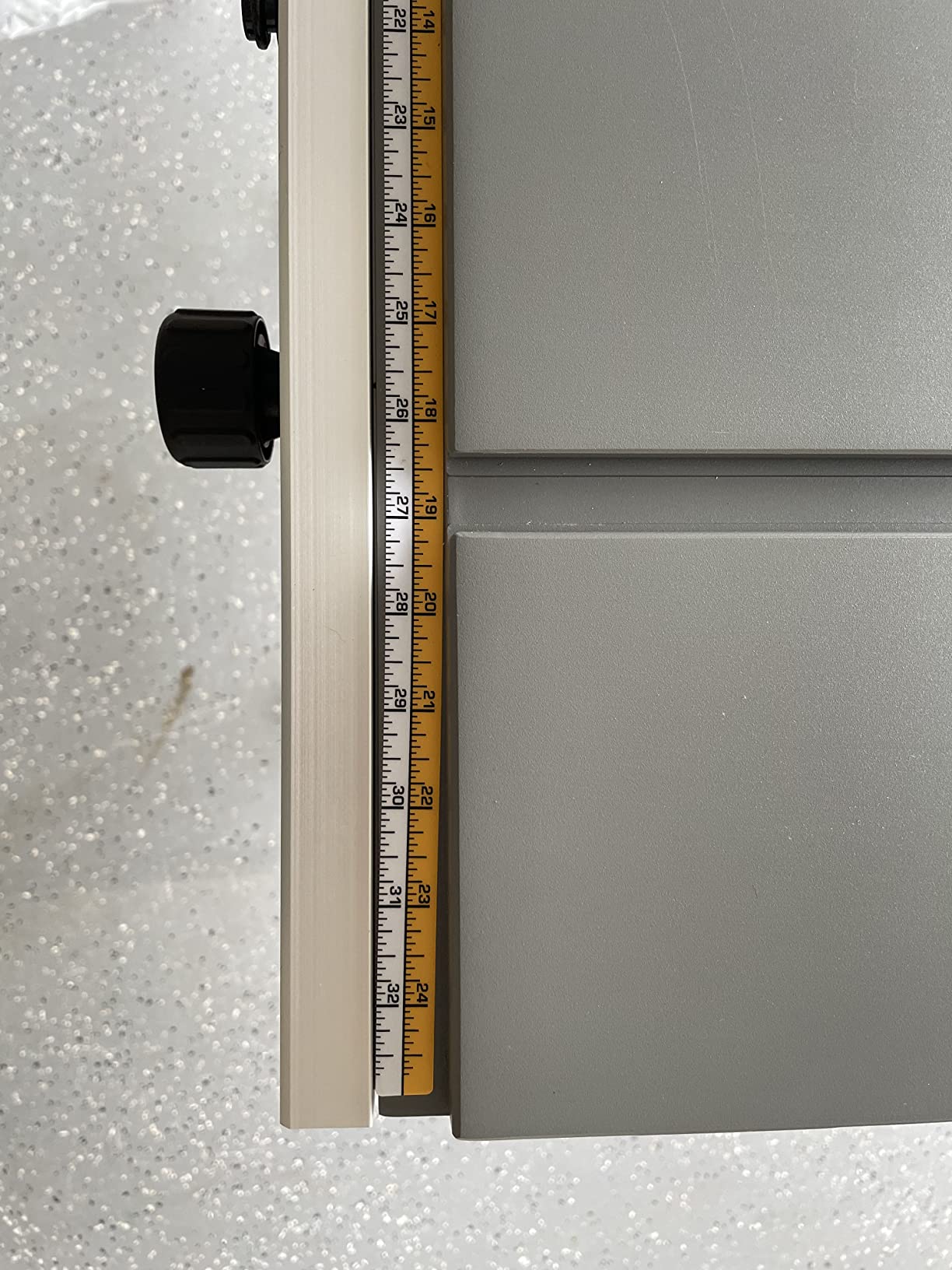 DEWALT Table Saw, 10 Inch, 15 Amp, 32 ½-Inch Rip Capacity, Dust Collector, Scissor Stand (DWE7491X) customer photo 1