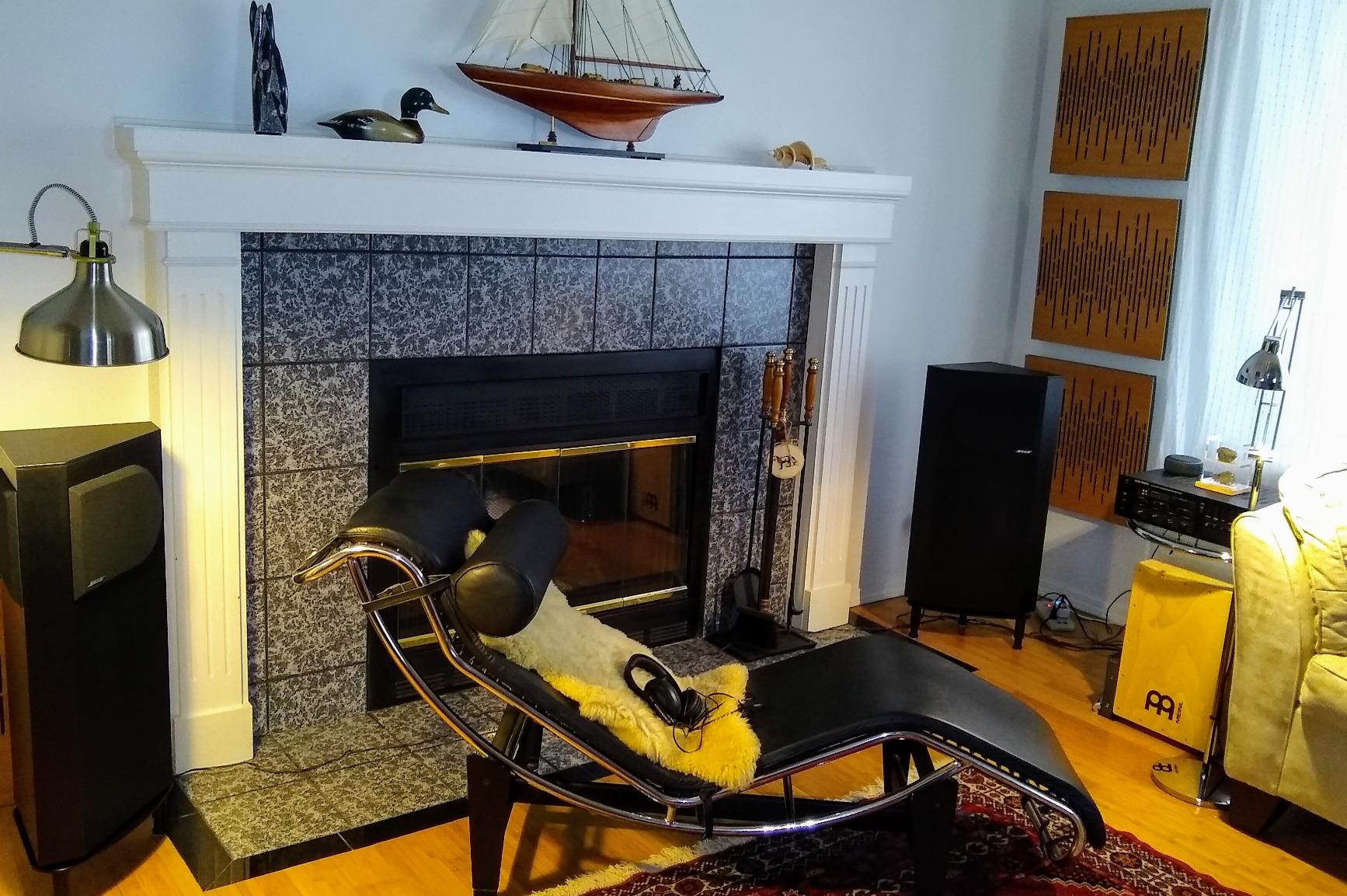 (4 Pack) Sound Absorption-Diffuse Acoustic Panel «Wave» for rec.studio | Wood laminated: (Sonoma) customer photo 2