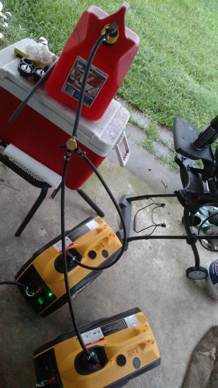 WEN 56225i 2250-Watt Gas Powered Portable Inverter Generator with Fuel Shut-Off, CARB Compliant customer photo 2