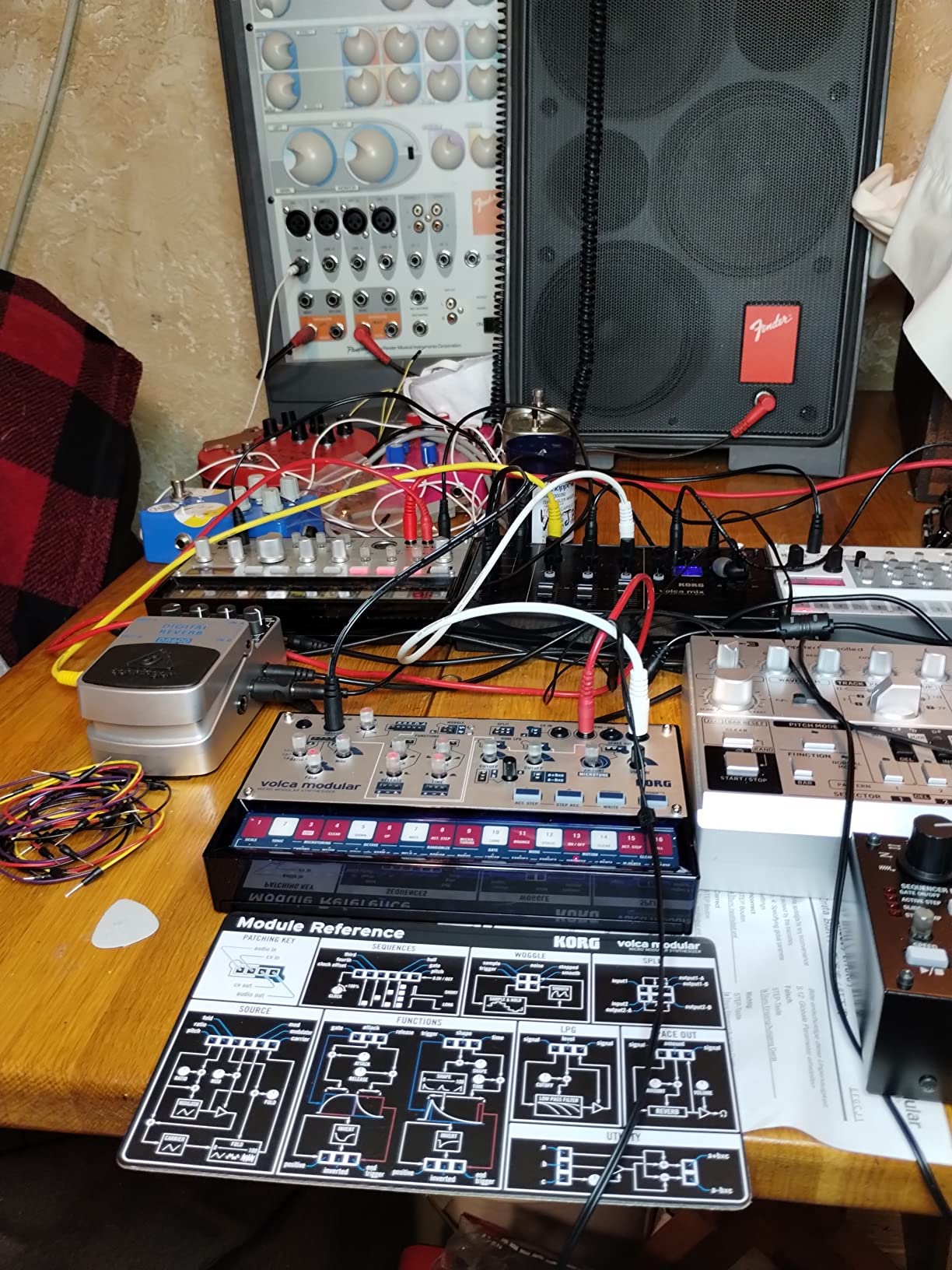 Korg Volca Modular Micro Synthesizer Semi Modular w/ Eight Modules and 16-step Sequencer customer photo 1