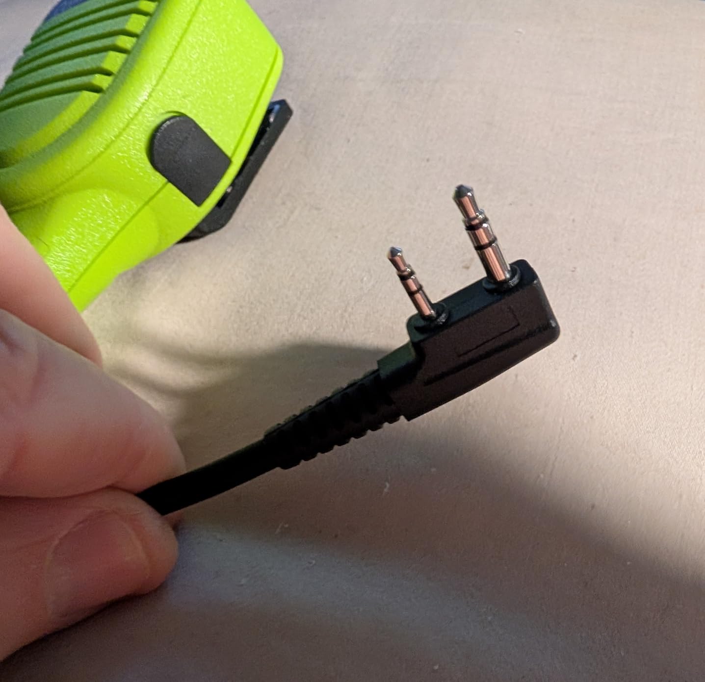commountain Heavy Speaker Mic Compatible for Baofeng Radios BF-F8HP UV-82HP UV-5R UV82 UV82C UV5R5 UV5RA UV5RE UV5X3 and Kenwood BTECH Retevis Samcom Radios, Walkie Talkie Microphone customer photo 1