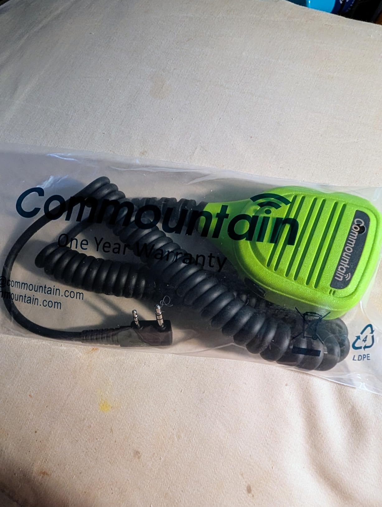 commountain Heavy Speaker Mic Compatible for Baofeng Radios BF-F8HP UV-82HP UV-5R UV82 UV82C UV5R5 UV5RA UV5RE UV5X3 and Kenwood BTECH Retevis Samcom Radios, Walkie Talkie Microphone customer photo 2