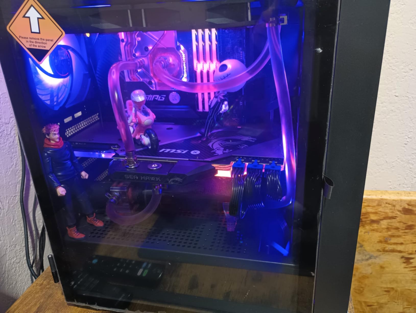 DIY 240mm Water Cooling Kit, DIY 240mm Cooler CPU/GPU Block Pump Reservoir with LED Fan Heat Sink Computer Water Cooling Connectors Kit customer photo 1