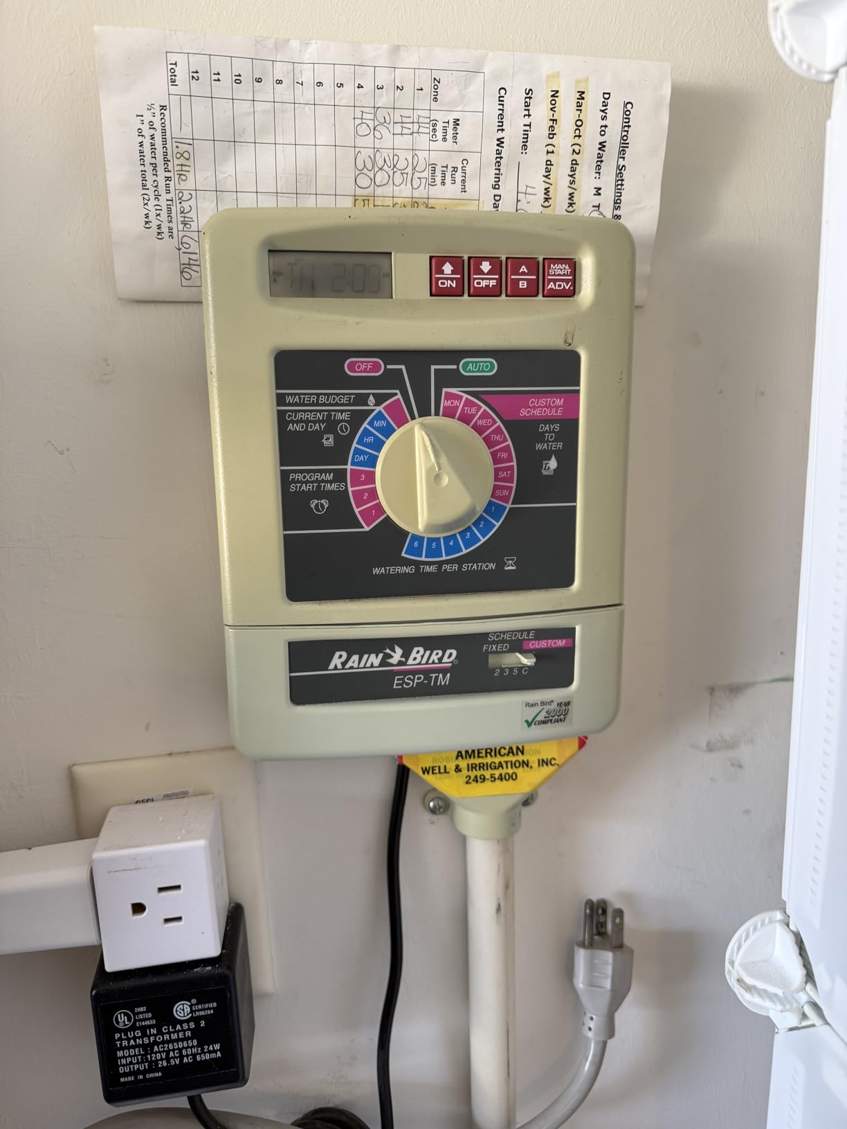 Rain Bird ST8I-2.0 Smart Indoor WiFi Sprinkler/Irrigation System Timer/Controller, WaterSense Certified, 8-Zone/Station, Compatible with Amazon Alexa customer photo 1