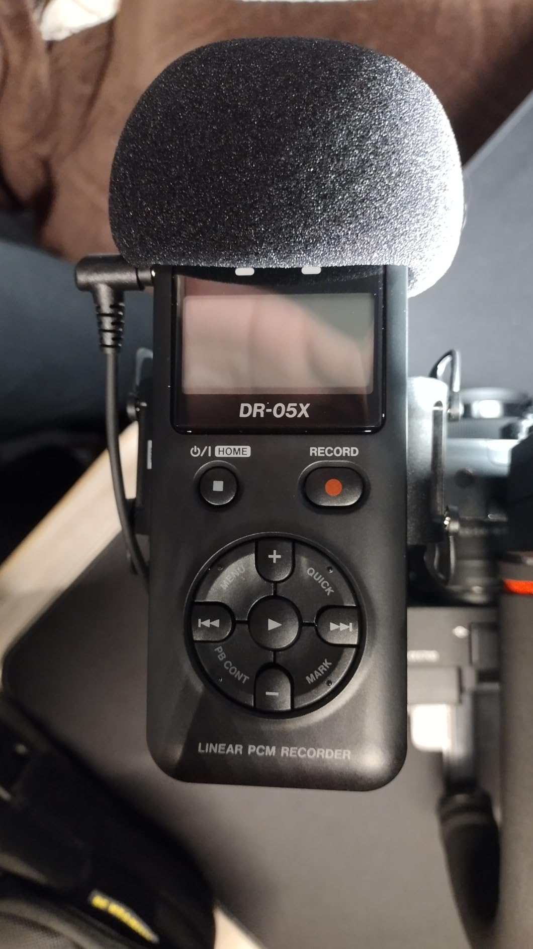 Tascam DR-05X Stereo Handheld Digital Audio Portable Recorder and USB Audio Interface, Pro Field, AV, Music, Dictation Recorder customer photo 2