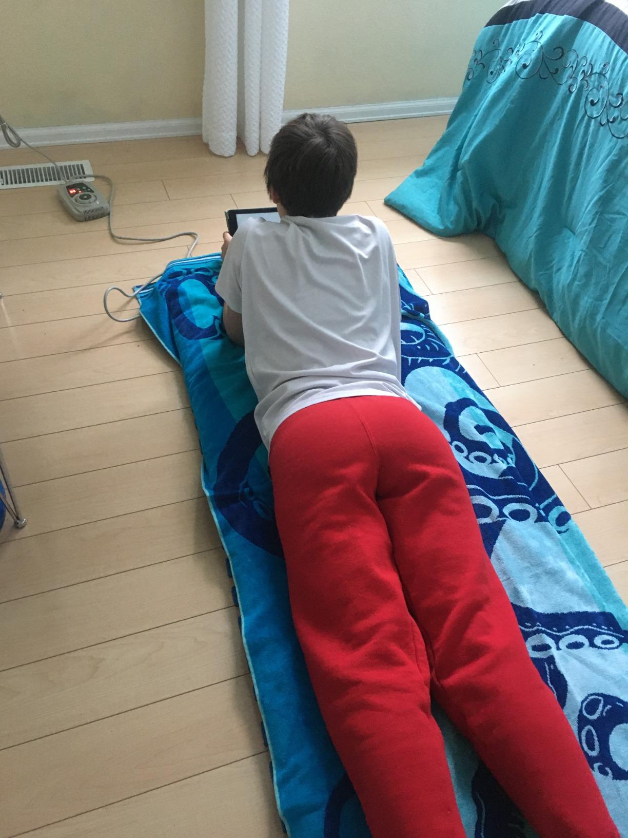 HealthyLine TAO Far Infrared Heating Pad - Small Natural Crystal Gemstones Mat for Back Pain - Electric Auto Shut Off - Rejuvenating Negative Ions Therapy - 18