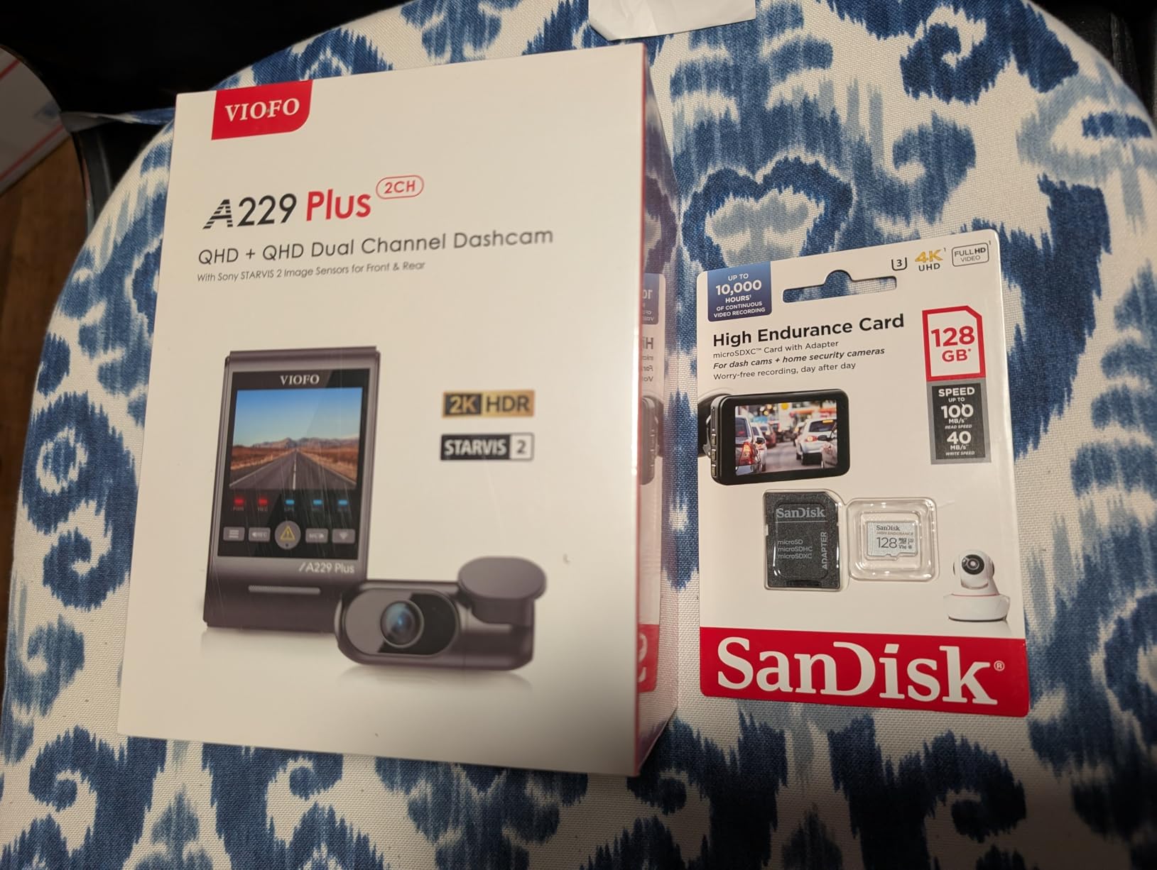 SANDISK 256GB High Endurance Video microSDXC Card with Adapter for dash cam and home monitoring systems - C10, U3, V30, 4K UHD customer photo 2
