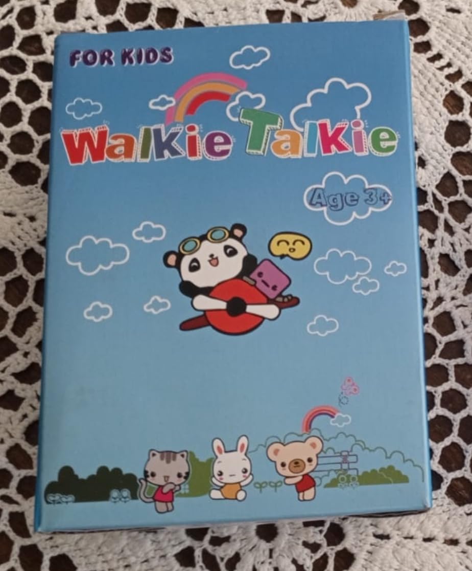 Kids Walkie Talkies,3 Pack 22 Channels 2 Way Radio Toy with Flashlight and LCD Screen,3KM Range Walkie Talkies for Kids Outside Adventures, Camping, Hiking customer photo 1