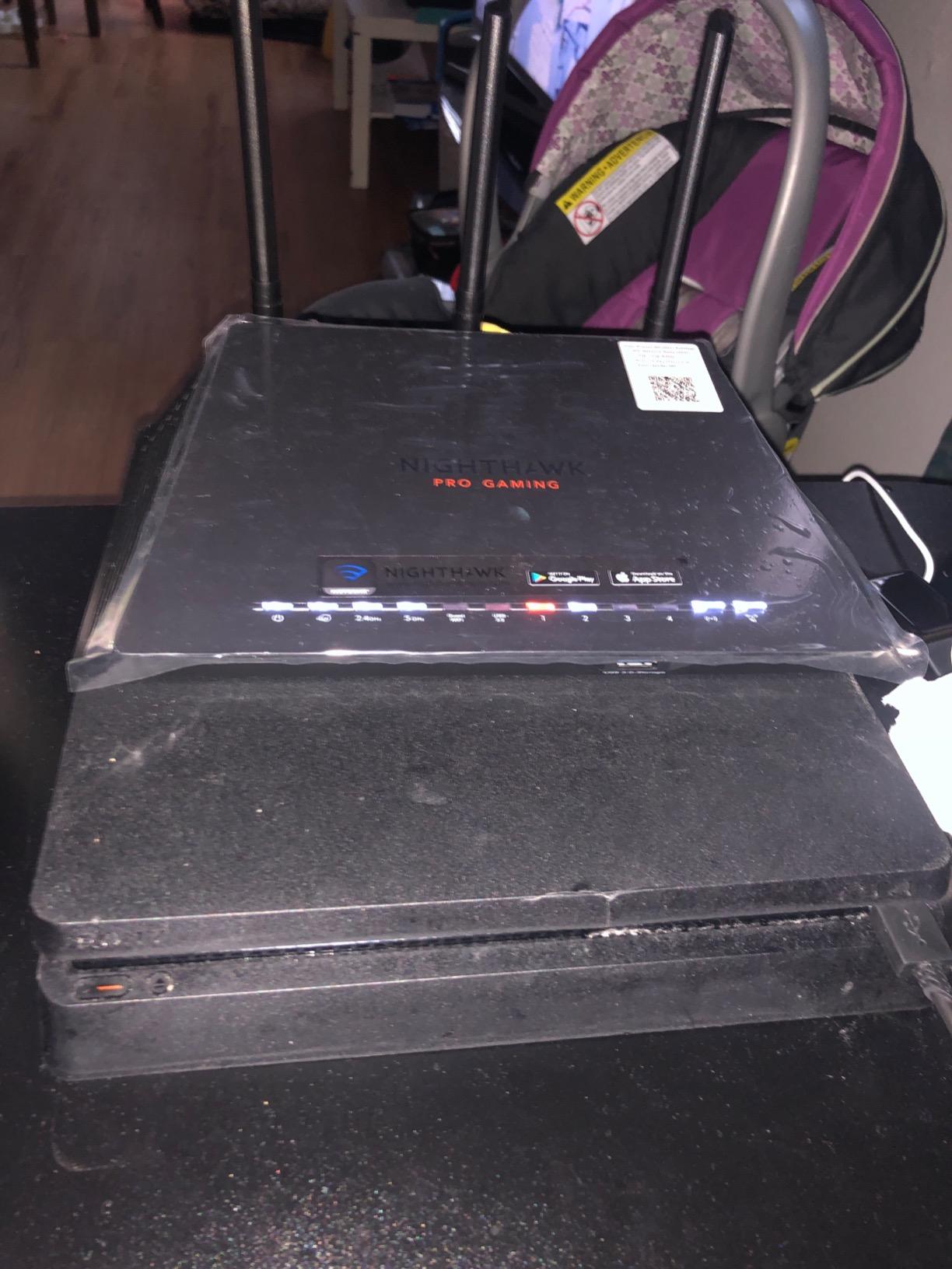 NETGEAR Nighthawk Pro Gaming XR300 WiFi Router with 4 Ethernet Ports and Wireless speeds up to 1.75 Gbps, AC1750, Optimized for Low ping (XR300) customer photo 1