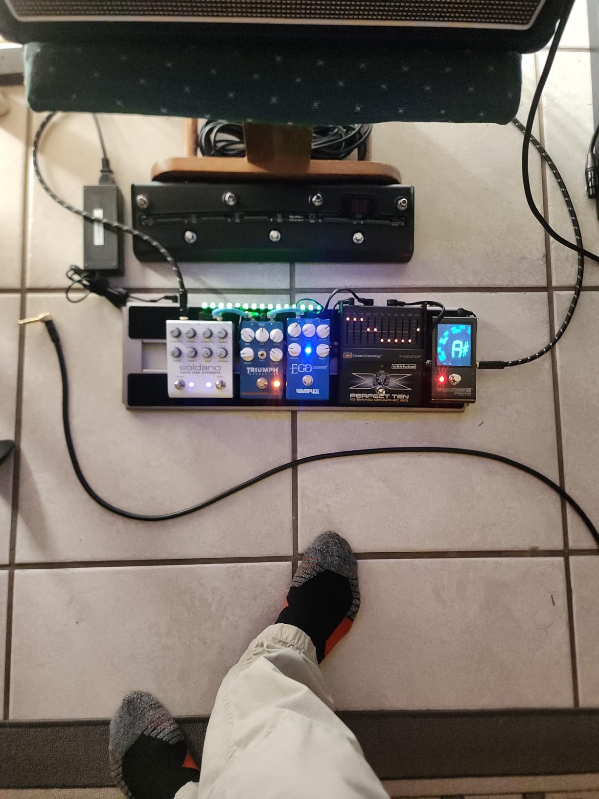 Peterson StroboStomp HD Guitar Tuner (SS customer photo 1