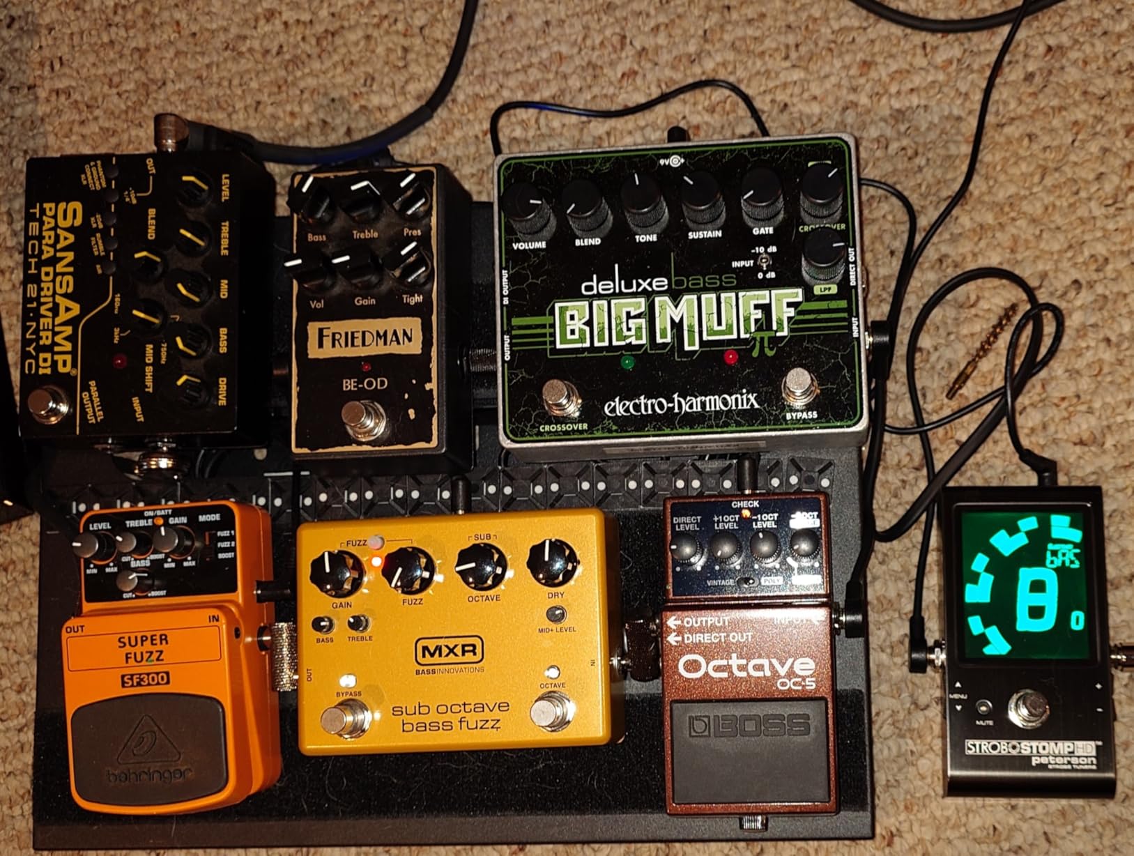 Peterson StroboStomp HD Guitar Tuner (SS customer photo 2