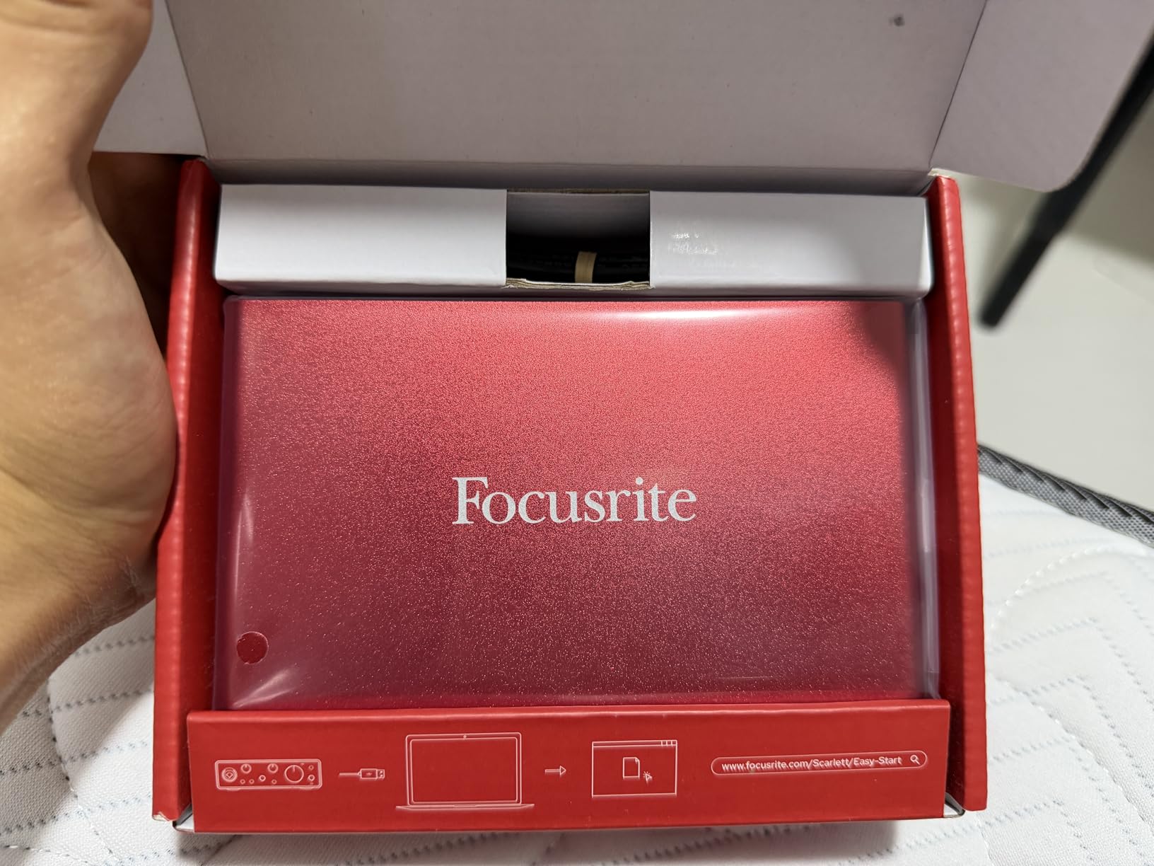 Focusrite Scarlett Solo 3rd Gen USB Audio Interface customer photo 1