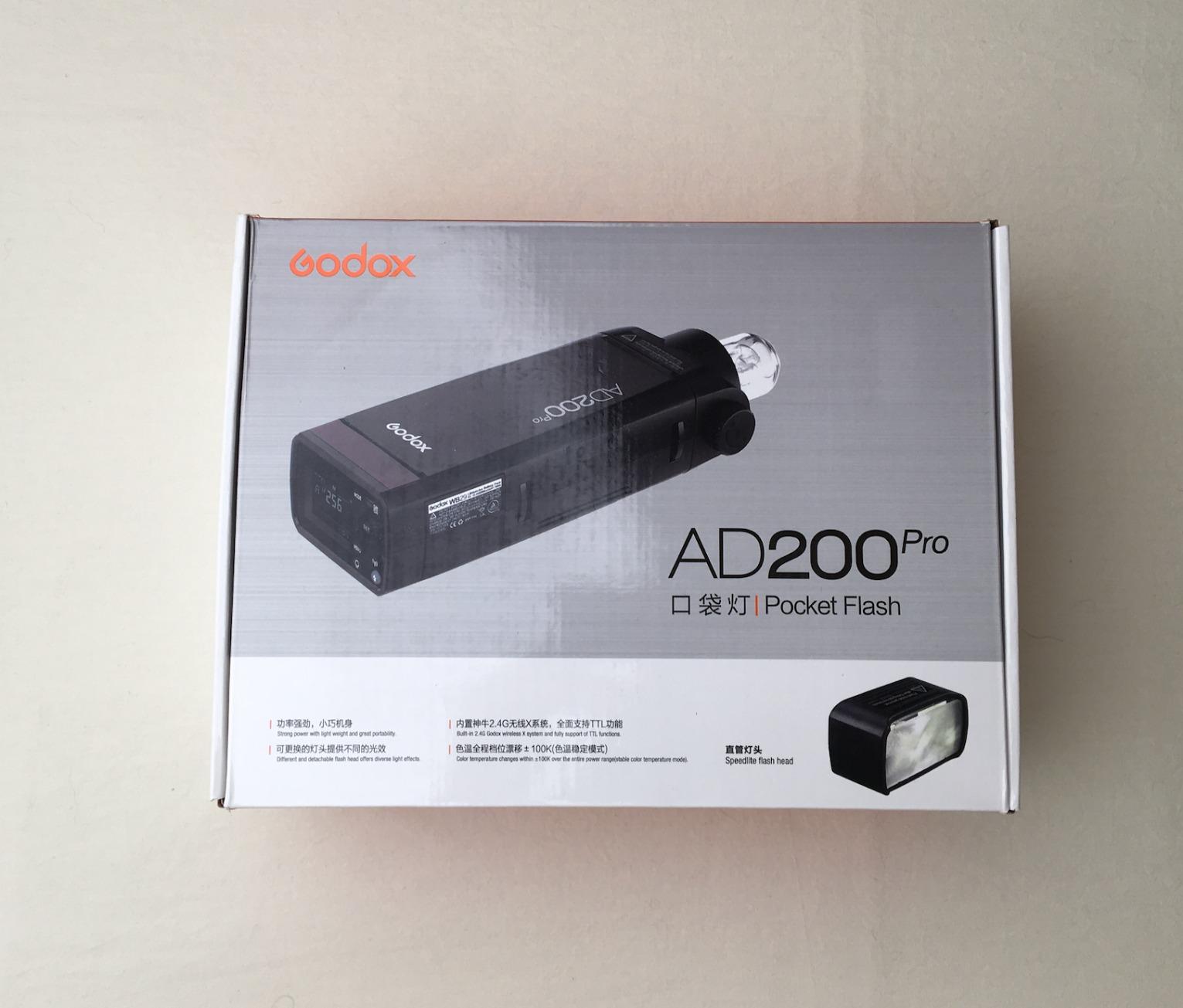 Godox AD200 Pro Flash Strobe, TTL Pocket Flash Monolight, 200W 2.4G Speedlite HSS 1/8000s, 2900mAh Li-ion Battery, 500 Full Power Flashes, Bare Bulb/Speedlite Fresnel Flash Head customer photo 2