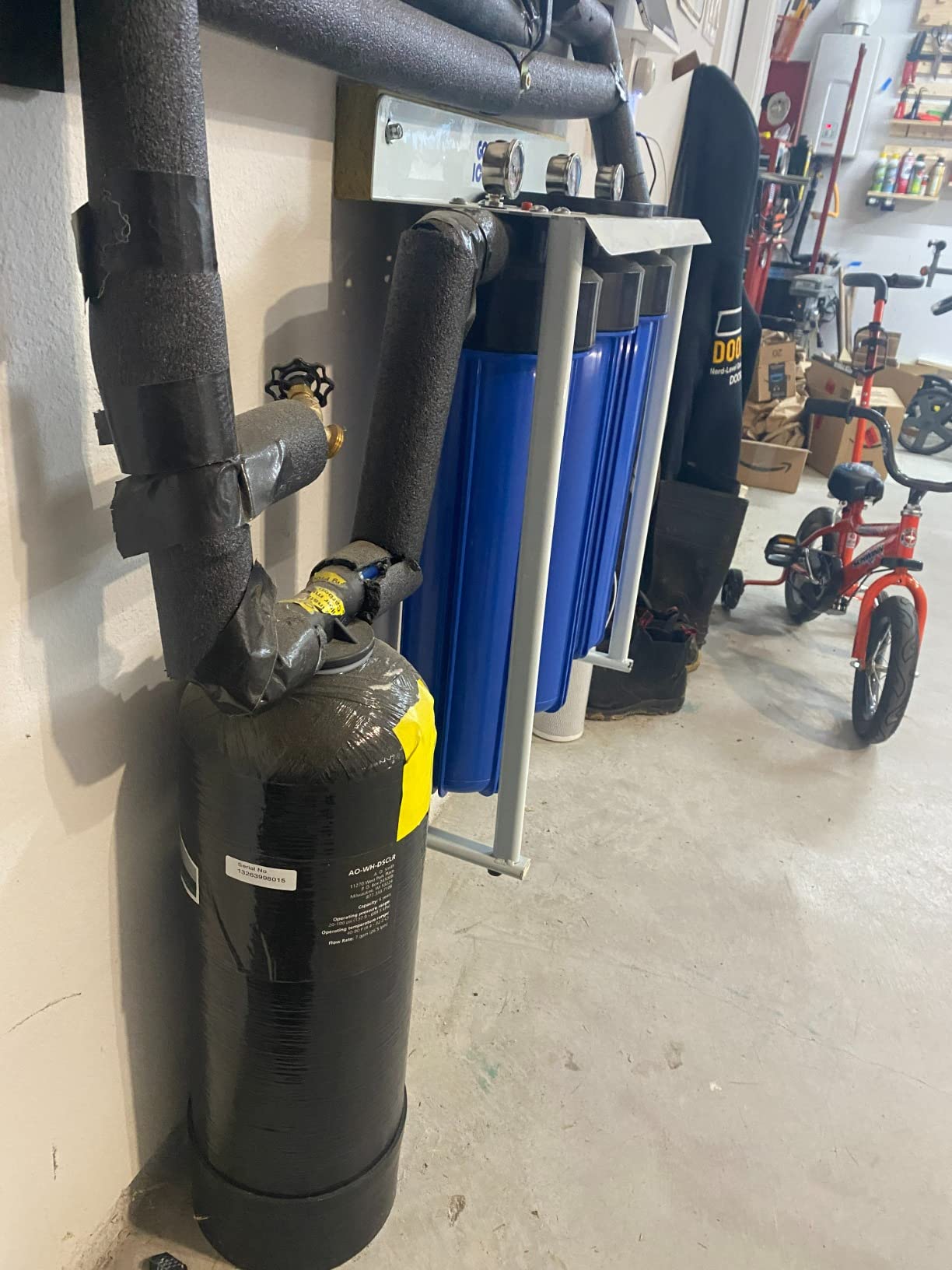 AO Smith Whole House Salt Free Descaler System - Works with City & Well Water - 6yr, 600,000 Gal customer photo 1