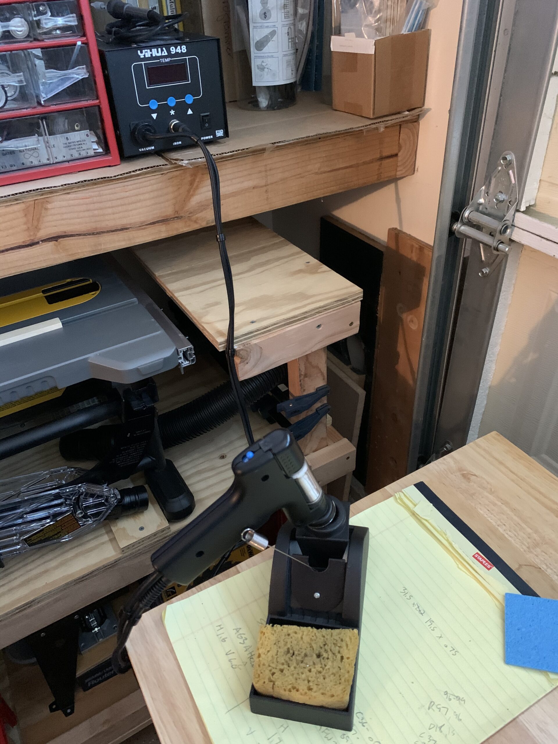 YIHUA 948 Upgraded 2 in 1 ESD Safe 80W Desoldering Station and 60W Soldering Iron customer photo 1
