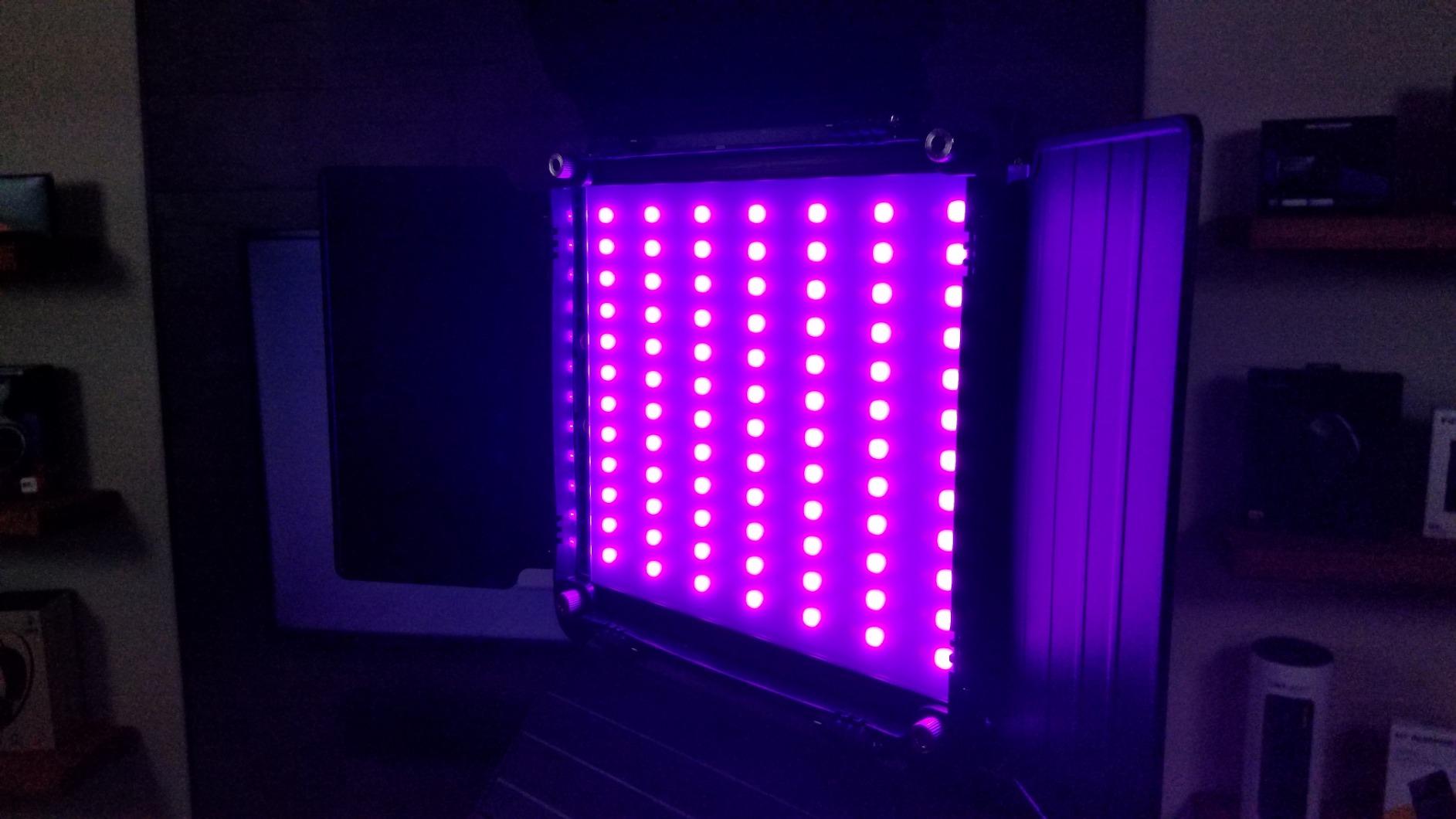 GVM RGB LED Video Lighting Kit, 800D Studio Video Lights with Panel, APP Control for YouTube Photography Lighting, 3200K-5600K, 8 Kinds of The Scene Lights, 3 Packs customer photo 1