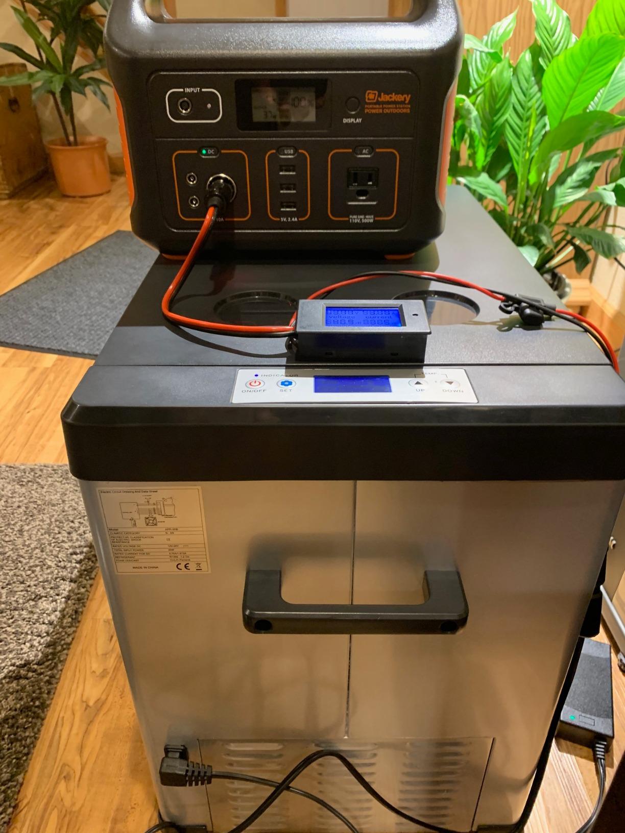 Jackery Portable Power Station Explorer 500, 518Wh Outdoor Solar Generator Mobile Lithium Battery Pack with 110V/500W AC Outlet for Home Use, Emergency Backup, Road Trip Camping customer photo 1