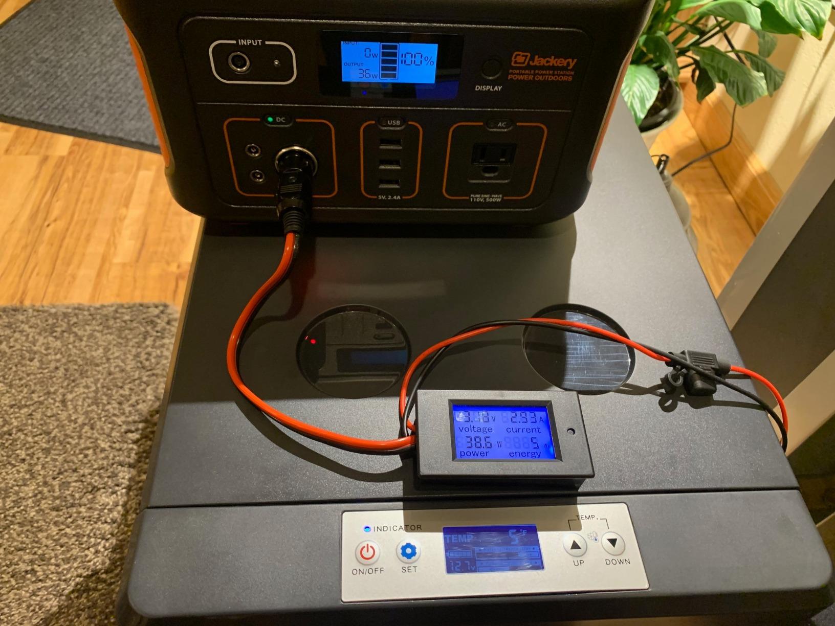 Jackery Portable Power Station Explorer 500, 518Wh Outdoor Solar Generator Mobile Lithium Battery Pack with 110V/500W AC Outlet for Home Use, Emergency Backup, Road Trip Camping customer photo 2