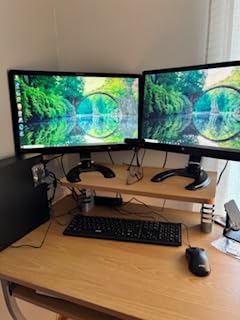 Dell Optiplex 9020 SFF Computer Desktop PC, Intel Core i5 Processor, 16GB Ram, 2TB Hard Drive, WiFi, Bluetooth 4.0, DVD-RW, Dual 24 Inch LCD Monitors Windows 11 Pro (Renewed) customer photo 1