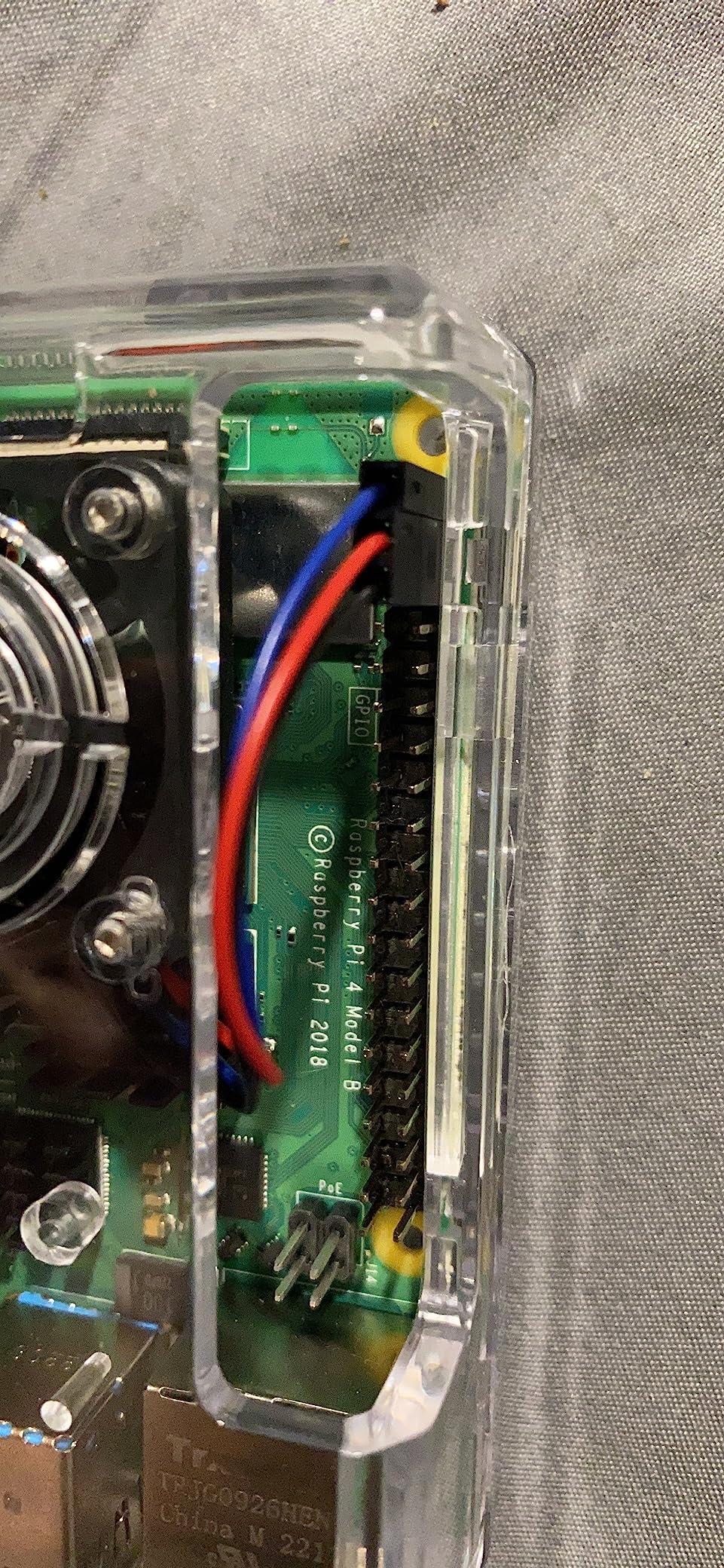 Basic Starter Kit for Raspberry Pi 4 with Fan Cooled ABS Case-Includes Raspberry Pi 4 Board and 7 Accessories (4GB, Clear Transparent Case) customer photo 1