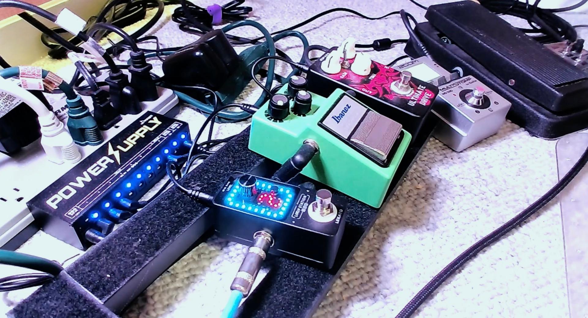 LEKATO Looper Guitar Pedal Guitar Loop Pedal Tuner Pedal 9 Loops 40 Minutes Record Time Unlimited Overdubs for Electric Guitar Bass (Black) customer photo 1