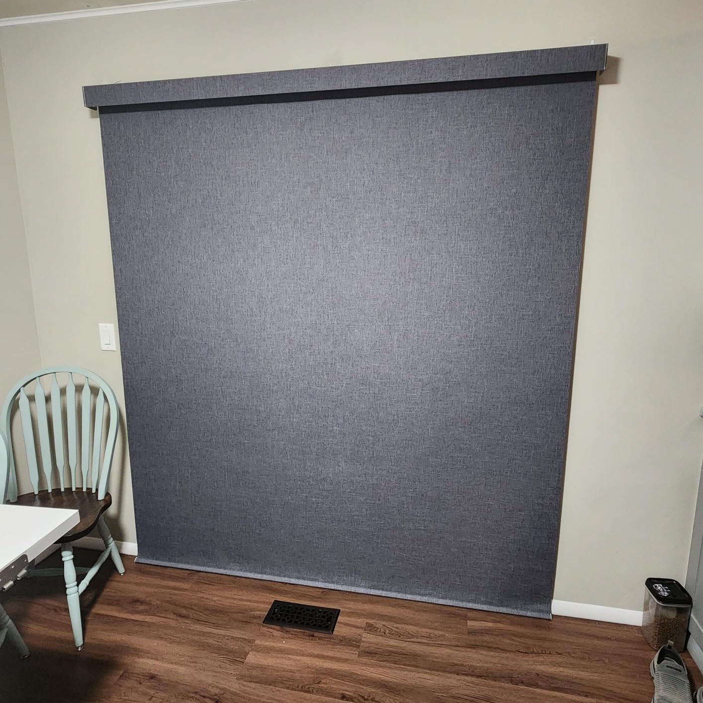 Yoolax Motorized Blinds with Remote, Smart Blinds for Windows Blackout Automatic Shades Work with Alexa, Remote Control Roller Window Shades with Valance, Custom Size customer photo 1