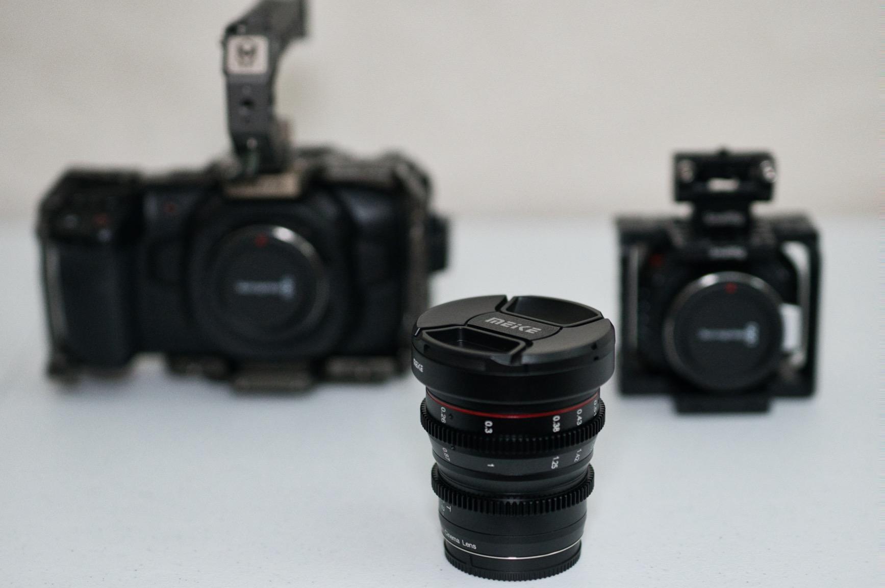 Meike 12mm T2.2 Large Aperture Mini Cine Lens for Micro Four Thirds M43 MFT Mount customer photo 1