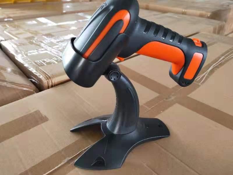 Tera Pro (Extreme Performance) Industrial Wireless Barcode Scanner 2D QR 1D Bar Code Reader 2.4G Wireless 2500mAh Compatible with Bluetooth Drop Resistant for Windows Mac Android iOS Model 8100 Orange customer photo 2