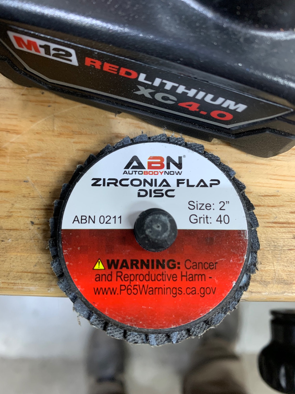 Milwaukee M12 FUEL 12V Lithium-Ion Brushless Cordless 1/4 in. Right Angle Die Grinder (Tool-Only) customer photo 2