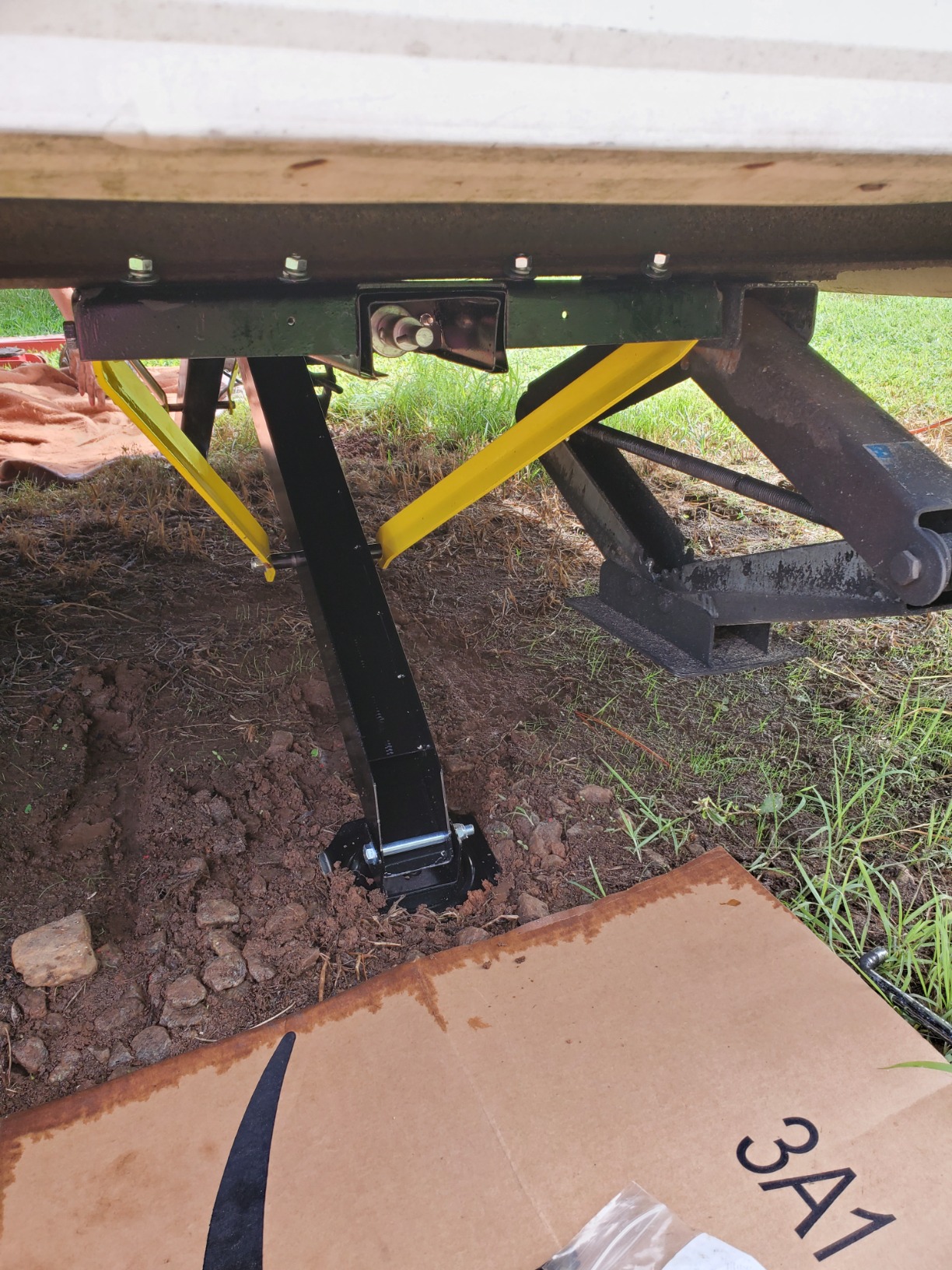 Lippert PSX1 High-Speed RV Power Stabilizer Jack System, No-Switch Assembly, Automatic Adjustment, Heavy-Gauge Powder-Coated Steel Frame, Up to 30