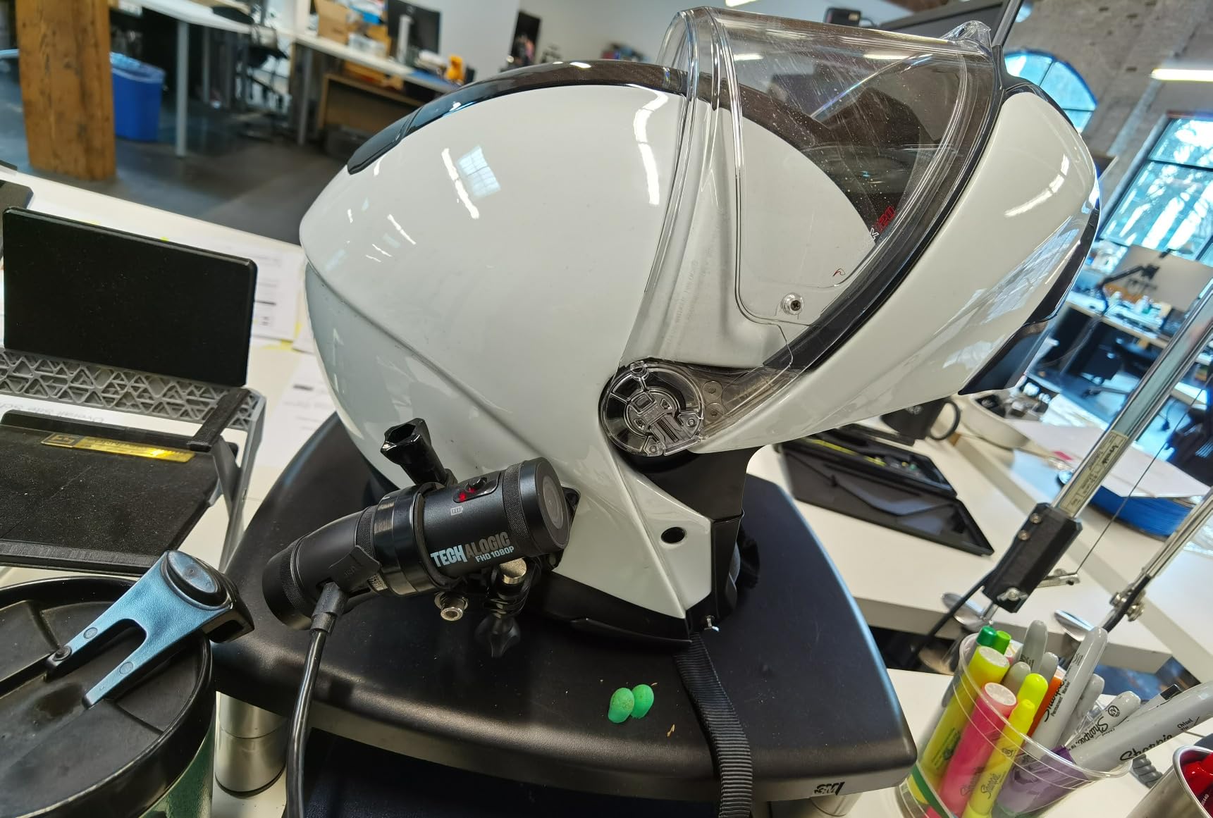 DC-1 Advanced Dual Lens Helmet Camera Front and Rear Record for Motorcycle/Cycle Camera and Horse Riding Cameras customer photo 1