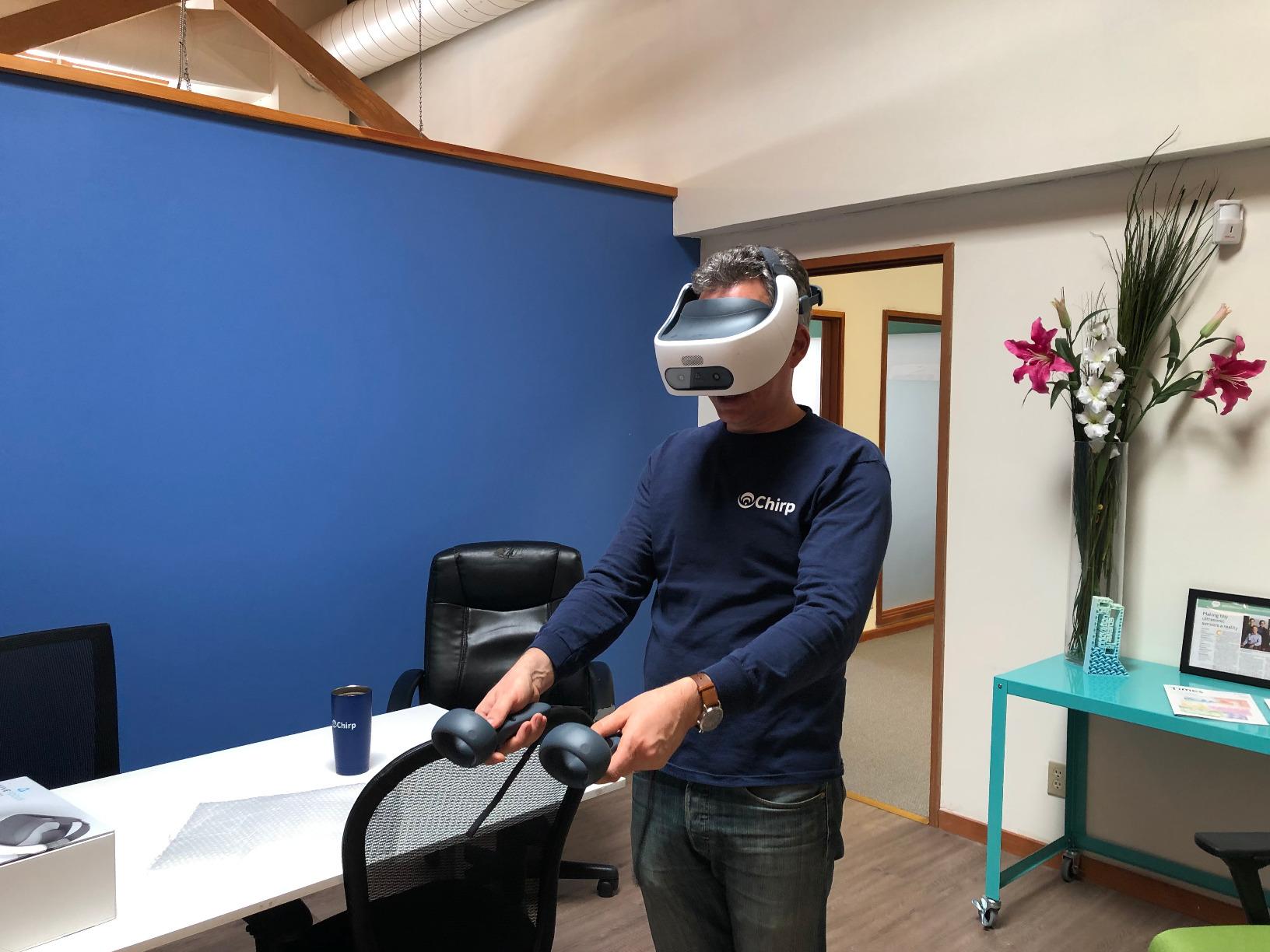 HTC Vive Pro Focus Plus 6DOF VR Headset in Almond White Bundle Including VR Headset, Controllers, face Cushion, QC 3.0 Charger and USB Type-C Cable customer photo 2