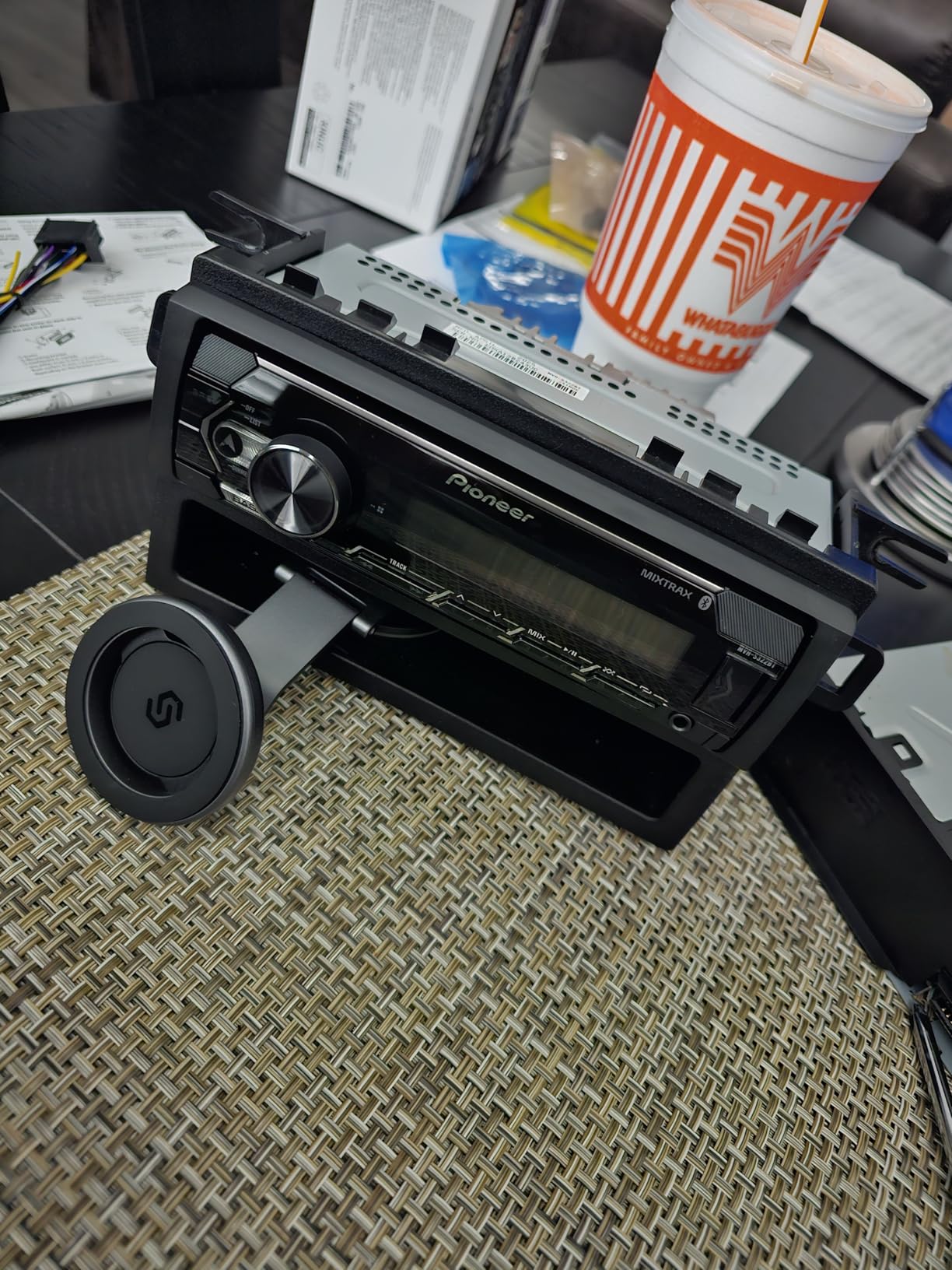 Pioneer MVH-S322BT Bluetooth Car Stereo with USB/AUX Inputs, Smartphone Connectivity, Pioneer Smart Snyc, and Hands-Free Calling for Enhanced in-Car Audio Experience customer photo 2