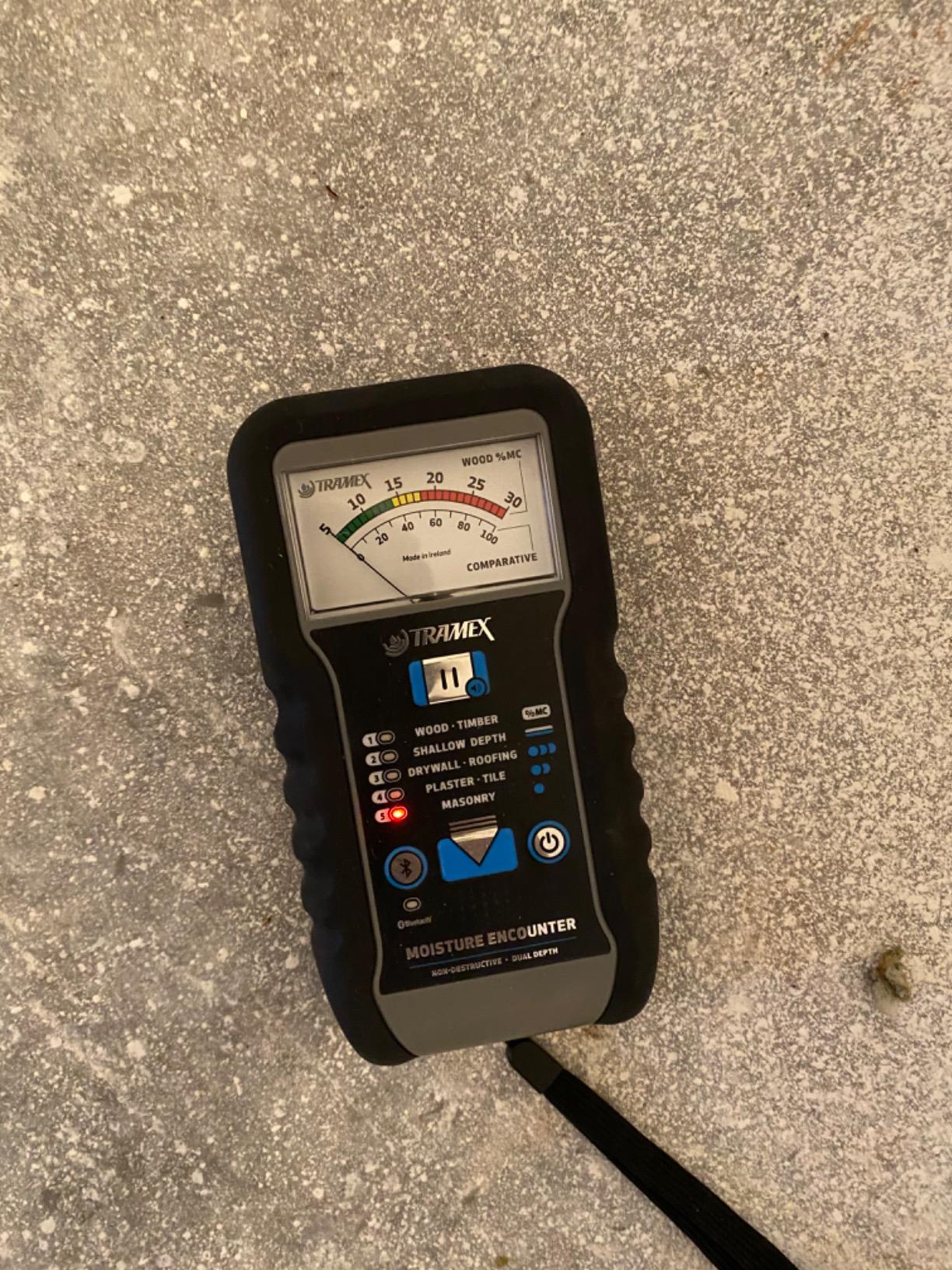 Tramex Moisture Encounter ME5 | Pinless Meter for Measuring Moisture Content in Wood, Drywall & Building Materials customer photo 1