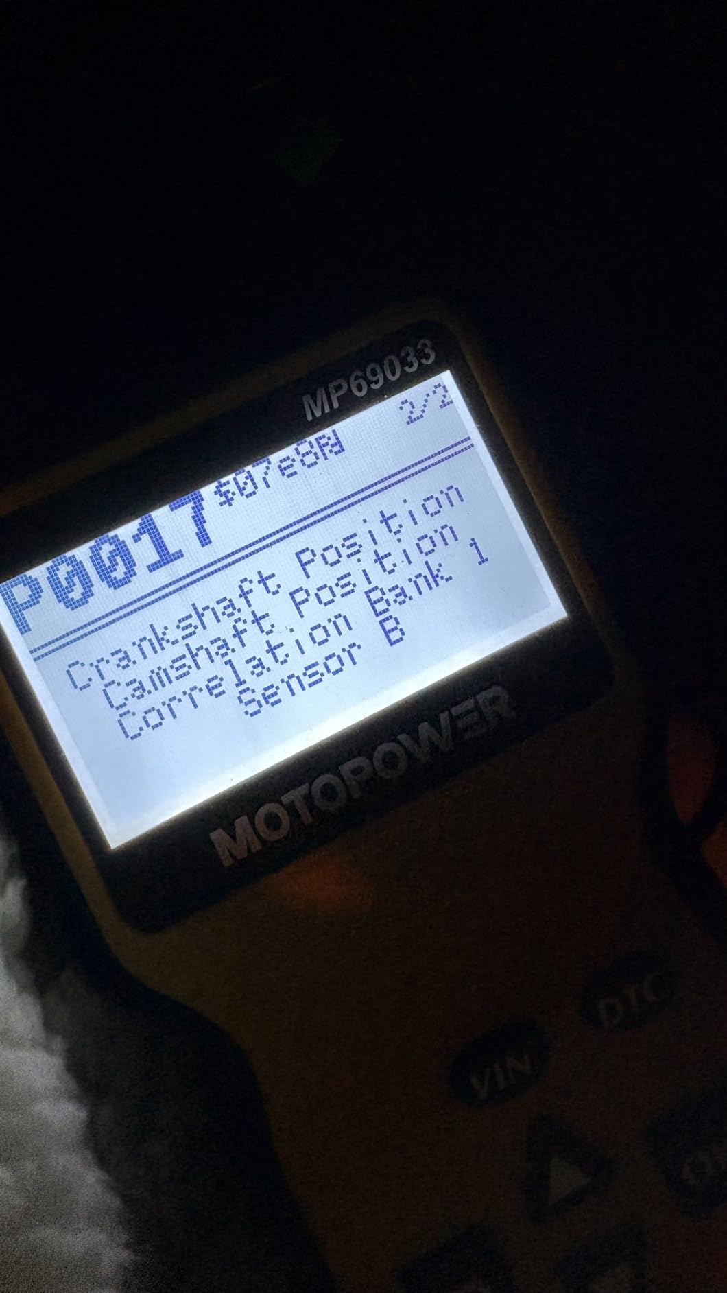 MOTOPOWER MP69033 Car OBD2 Scanner Code Reader Engine Fault Scanner CAN Diagnostic Scan Tool customer photo 2