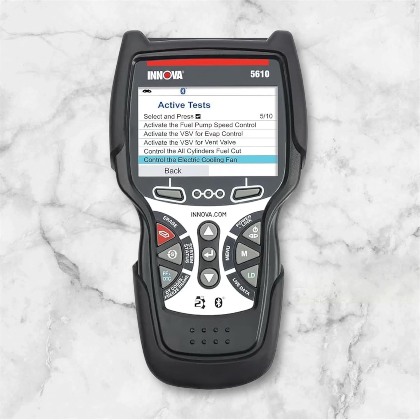 Innova 5610 OBD2 Bidirectional Scan Tool - Understand Your Vehicle, Pinpoint What's Wrong, and Complete Your Repairs with Less Headache customer photo 1