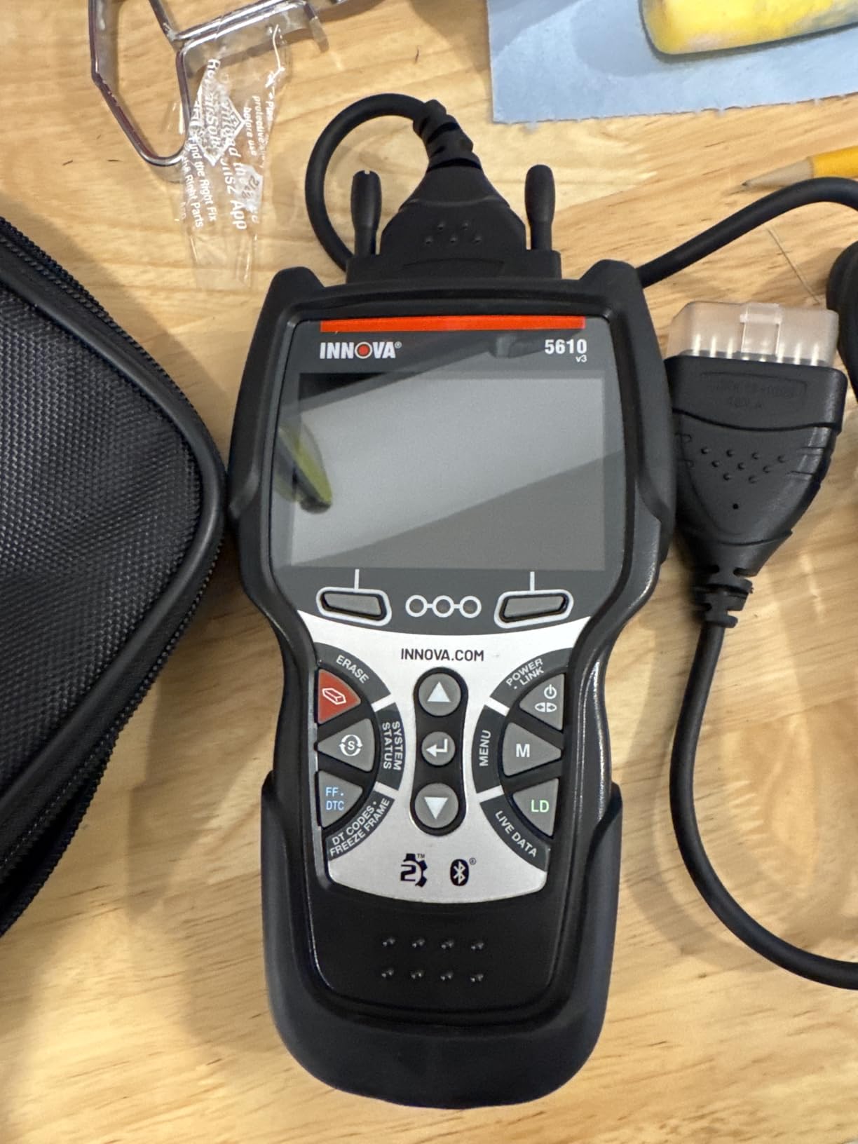 Innova 5610 OBD2 Bidirectional Scan Tool - Understand Your Vehicle, Pinpoint What's Wrong, and Complete Your Repairs with Less Headache customer photo 2