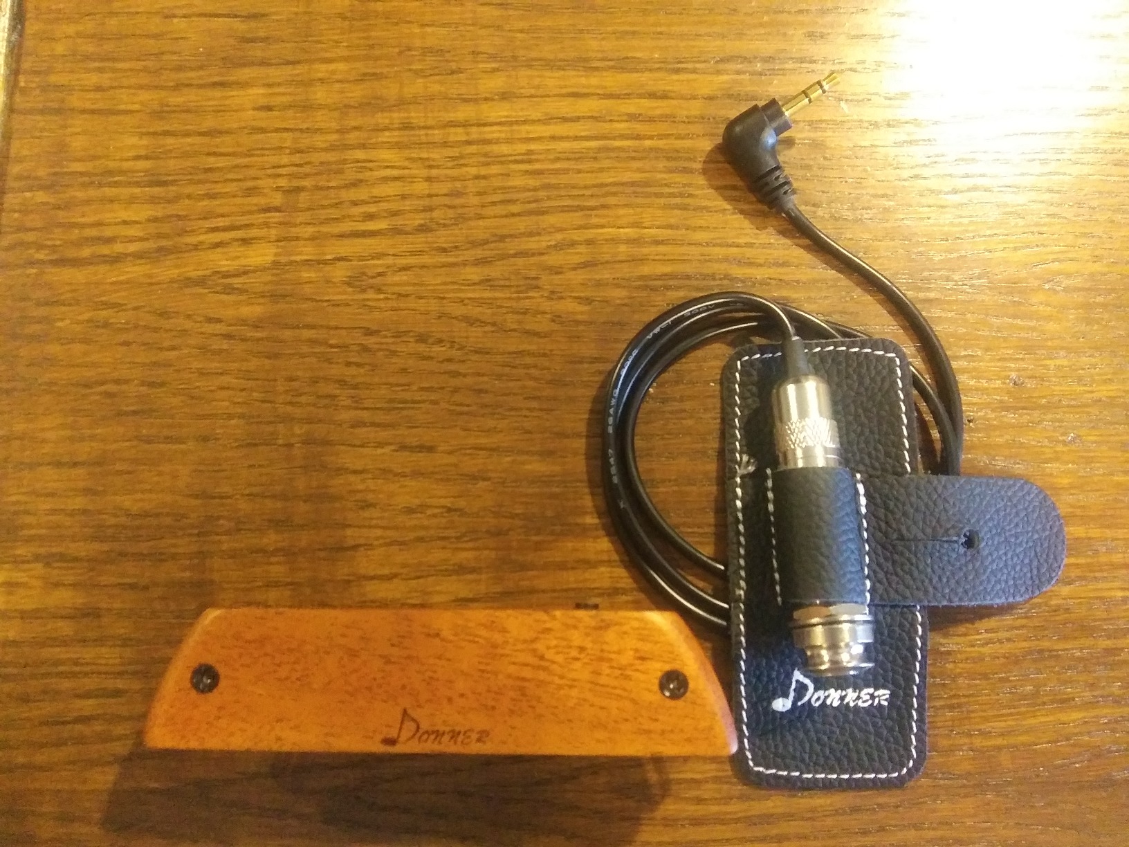 Donner Acoustic Guitar Pickup, Guitar Pickups Sound Seeker Pure Sound Transducer for Cello Banjo Ukulele Mandolin Guitar Microphone Pickup customer photo 1