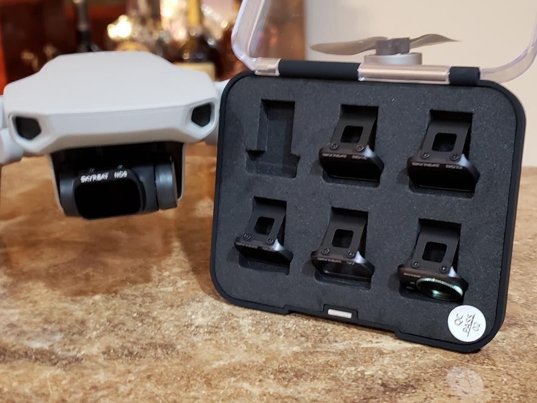 Skyreat ND Filters Set for DJI Mavic Mini 4K/Mini 2/Mini SE Accessories, 6 Pack-(CPL, UV, ND8, ND16, ND32, ND64) customer photo 1