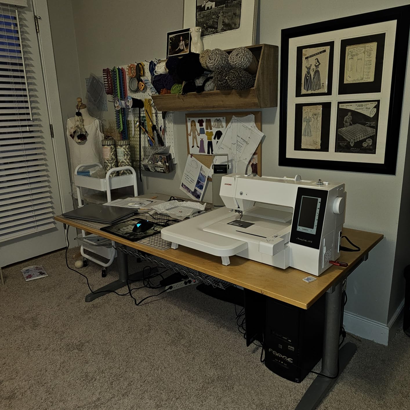 Janome Memory Craft 500E Embroidery Machine customer photo 1