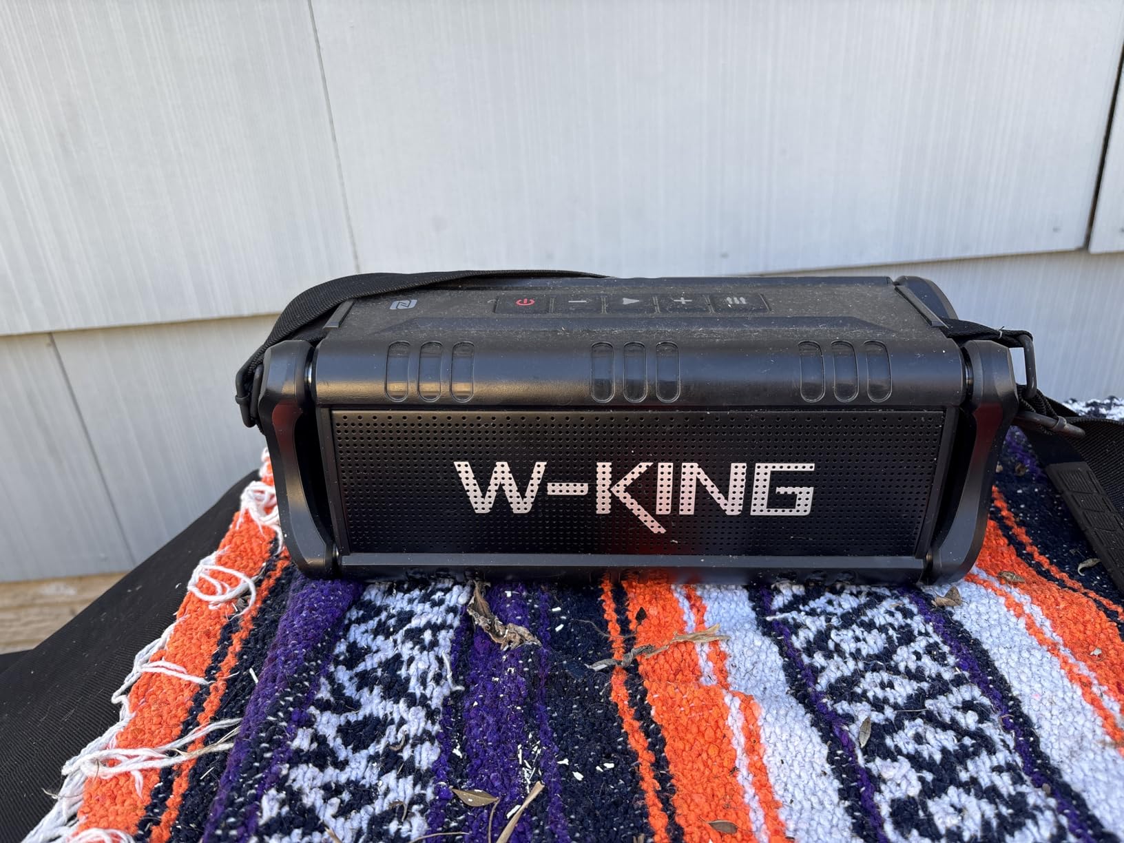 W-KING Bluetooth Speaker, 90W Max Portable Outdoor Speaker Loud, IPX6 Waterproof/50W Deep Bass Subwoofer/40H/EQ/Dual Pairing/TF/AUX, Large Boombox Speakers Bluetooth Wireless for Party/Beach/Jobsite customer photo 1